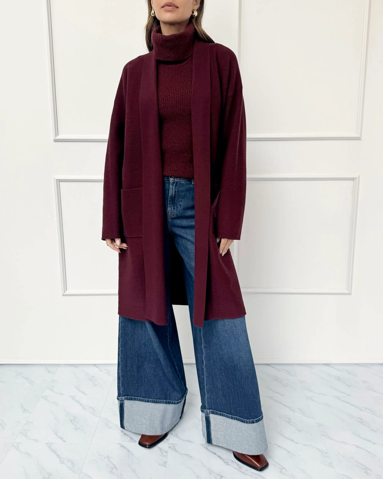 Splendid x @Cellajaneblog Sleek Coatigan - Image 4