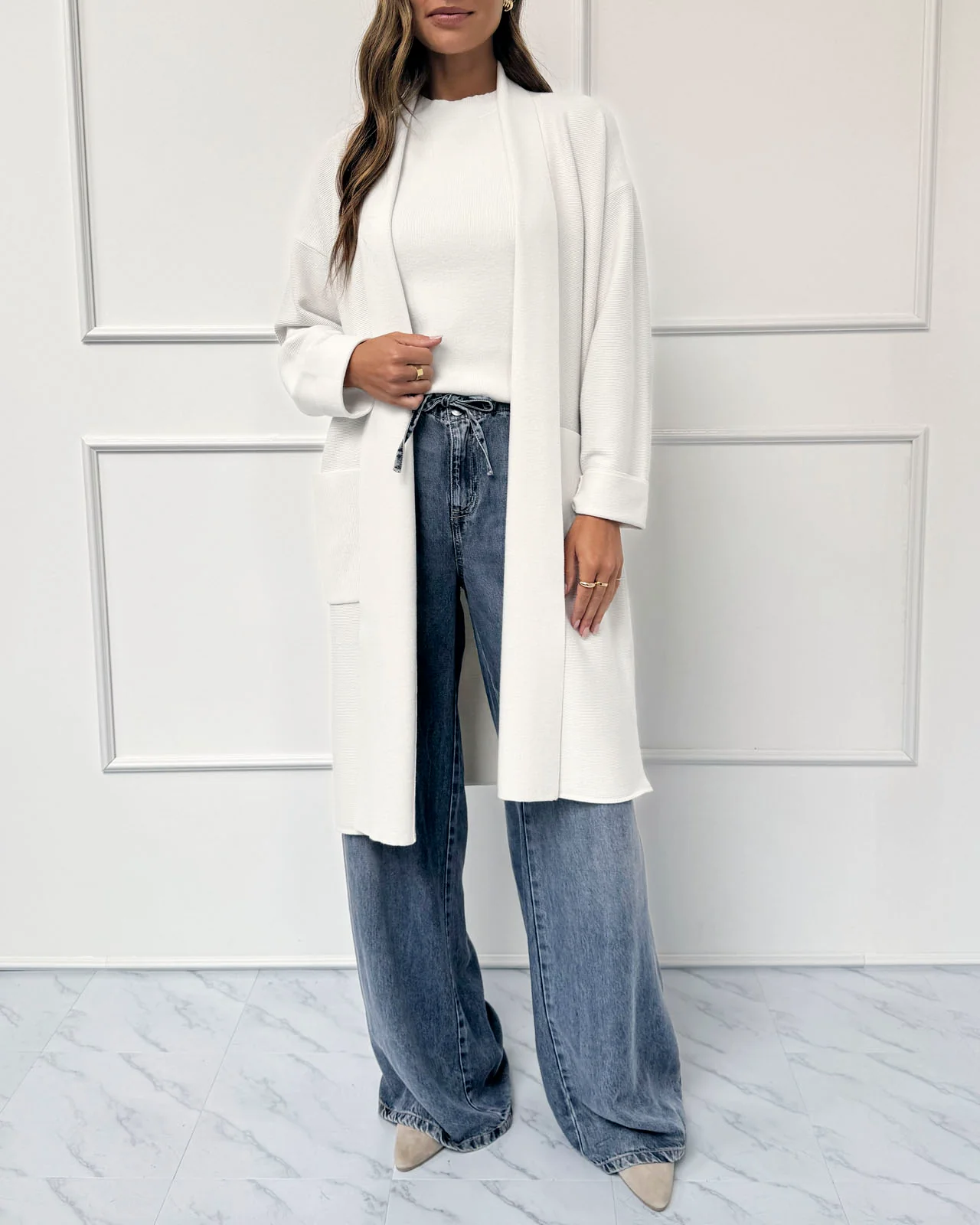 Splendid x @Cellajaneblog Sleek Coatigan - Image 4