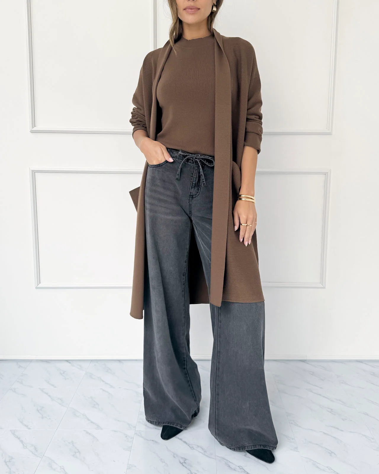 Splendid x @Cellajaneblog Sleek Coatigan - Image 5