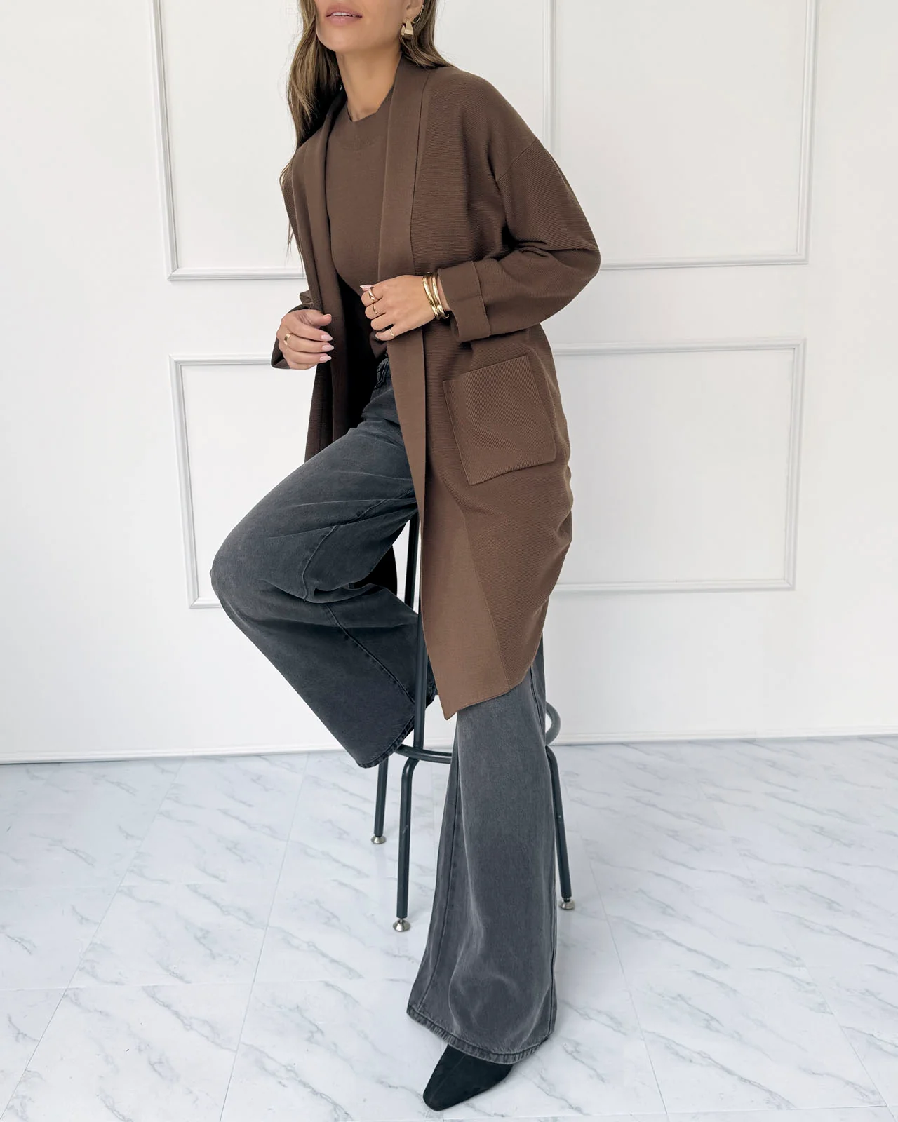 Splendid x @Cellajaneblog Sleek Coatigan - Image 6