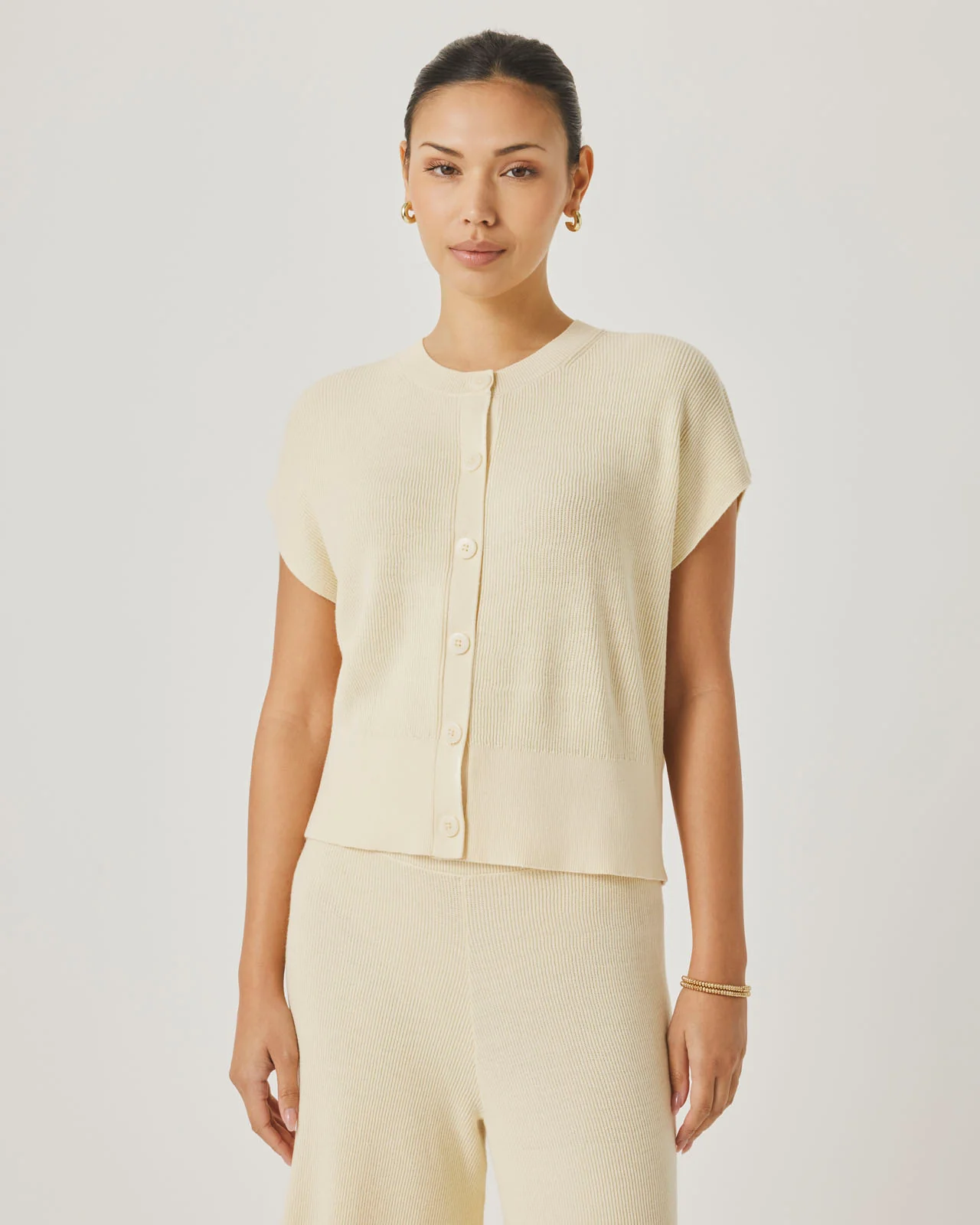 Splendid x @Cellajaneblog Sleeveless Cardi - Image 7