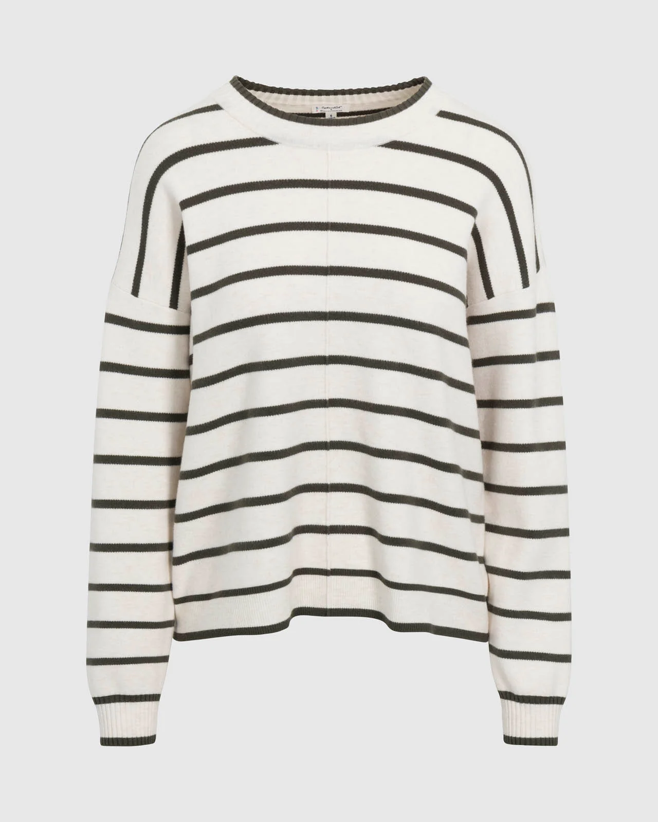 Splendid x @Cellajaneblog Stripe Front Seam Sweater - Image 8
