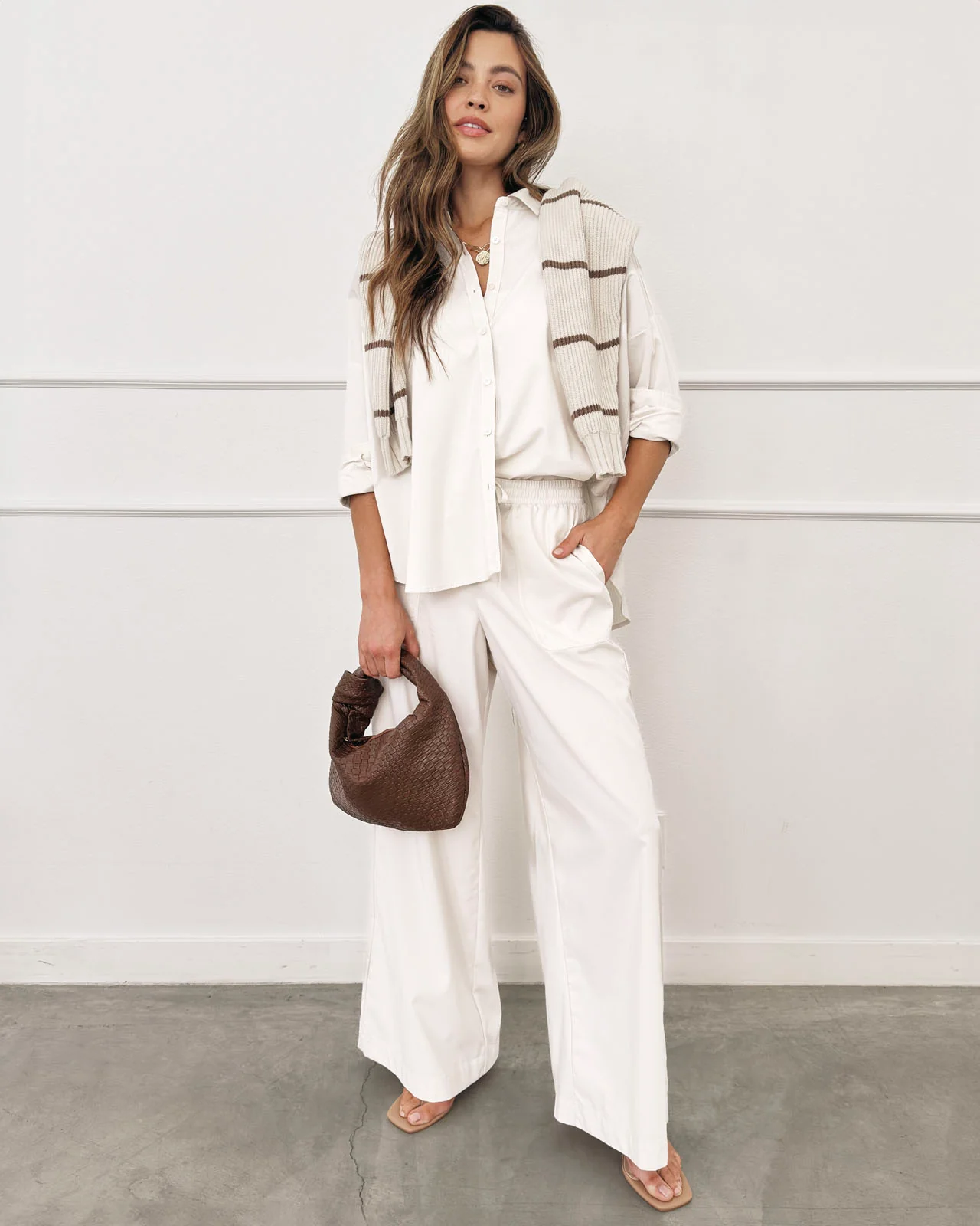 Splendid x @Cellajaneblog Poplin Button Down - Image 22