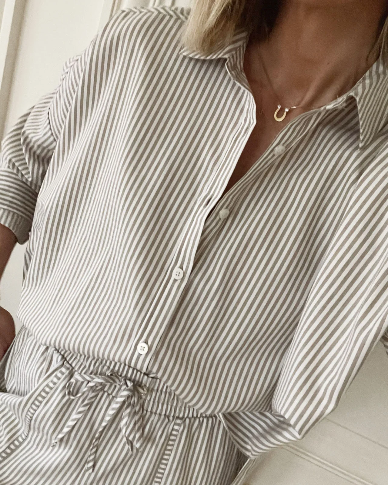 Splendid x @Cellajaneblog Poplin Button Down - Image 3