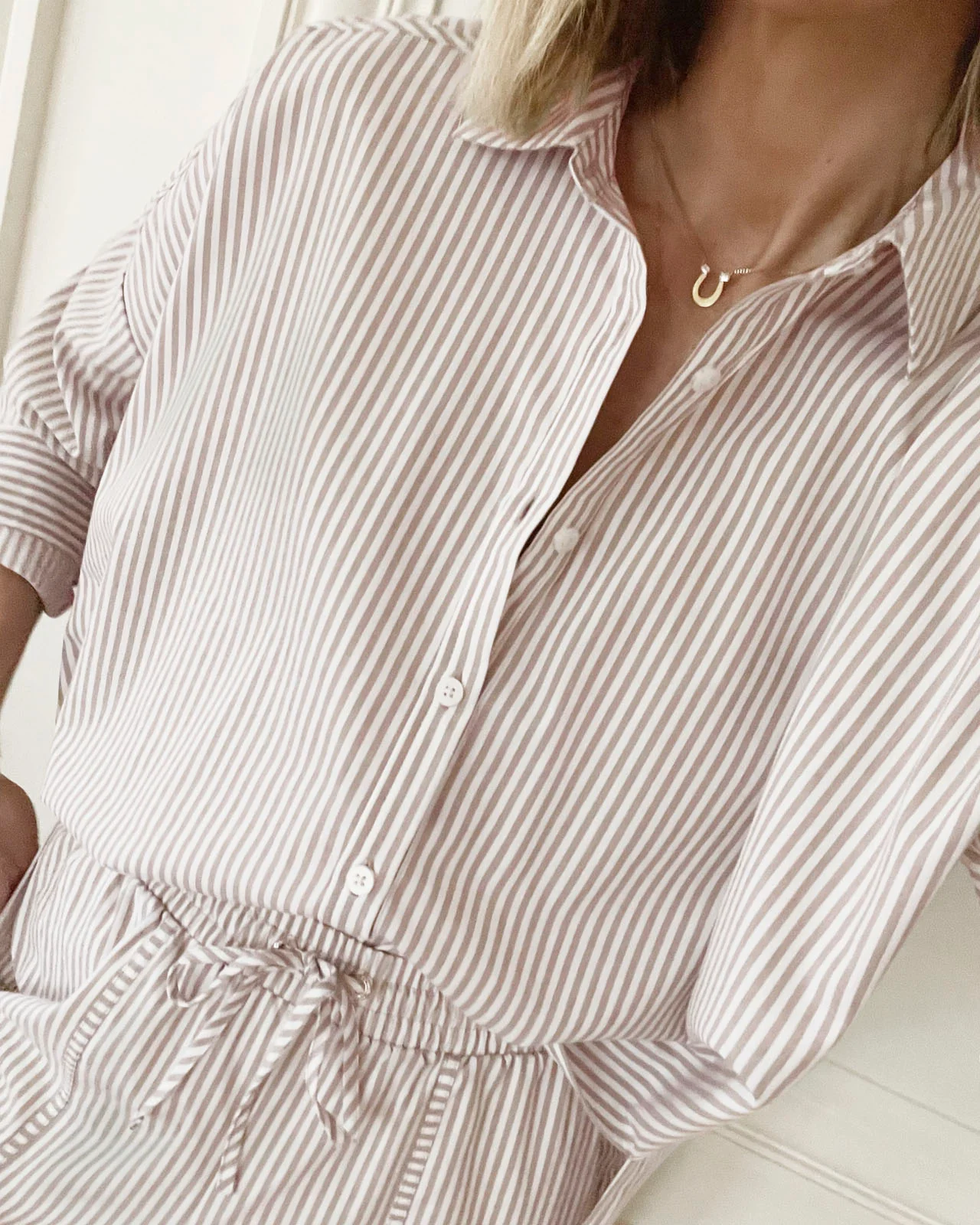 Splendid x @Cellajaneblog Poplin Button Down - Image 4
