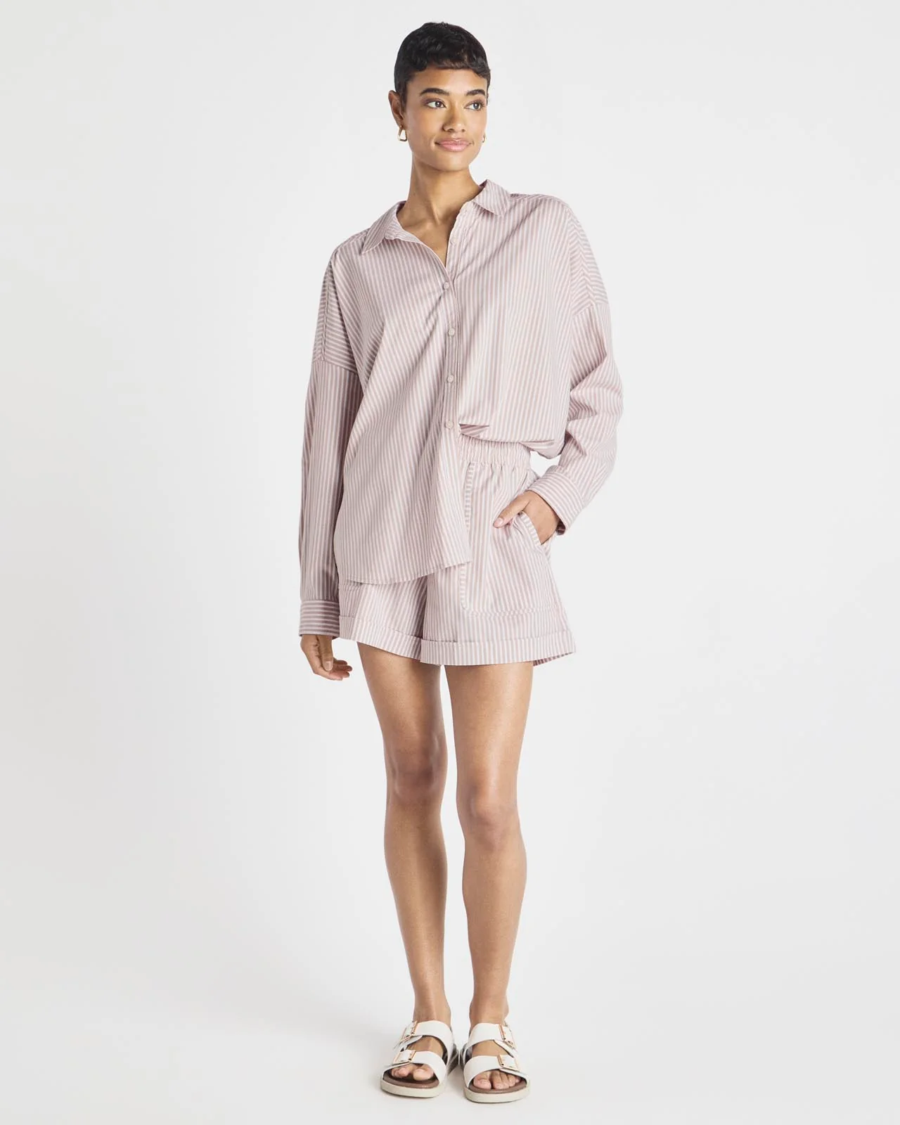 Splendid x @Cellajaneblog Poplin Button Down - Image 9