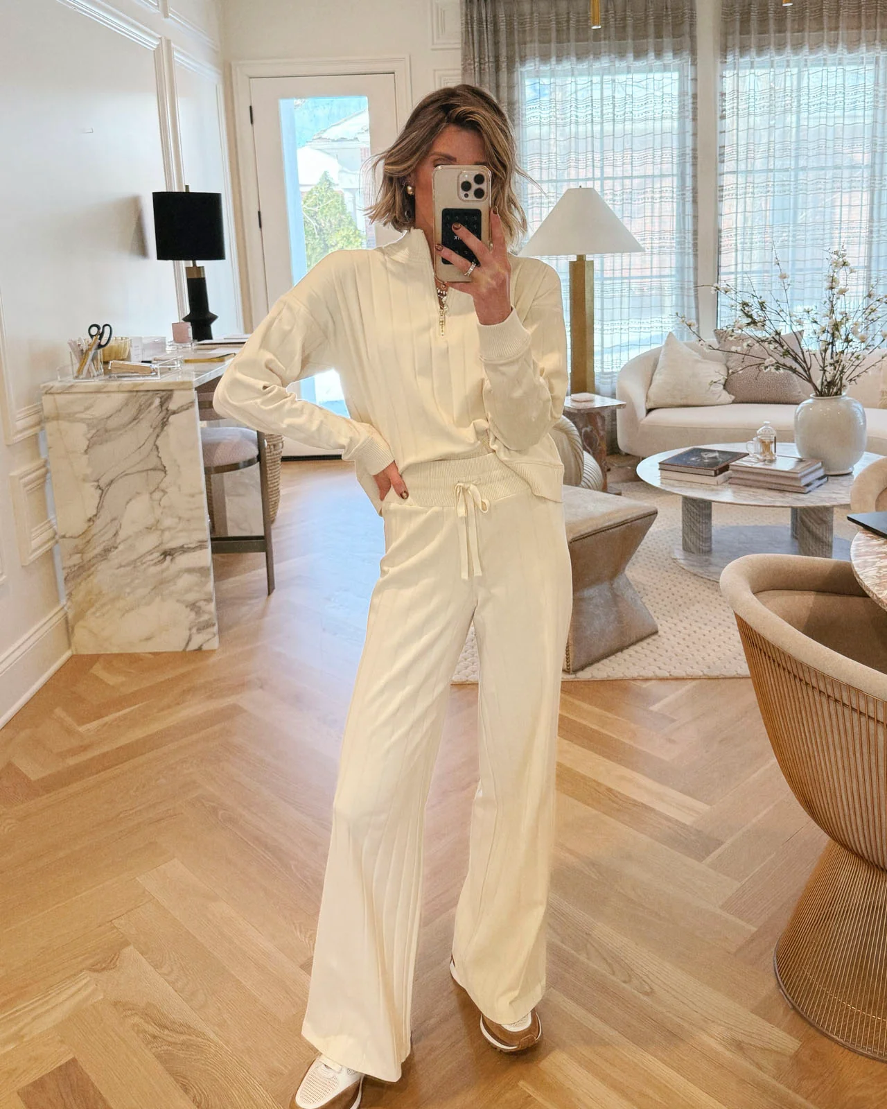 Splendid x @Cellajaneblog Wide Rib Pant