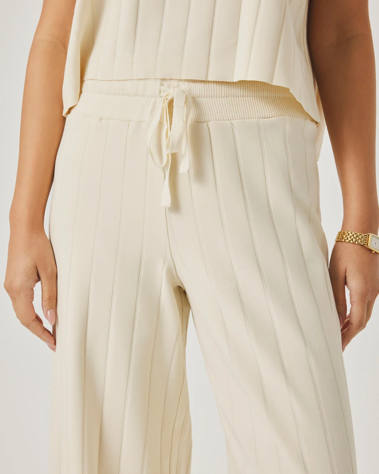 Splendid x @Cellajaneblog Wide Rib Pant - Image 4