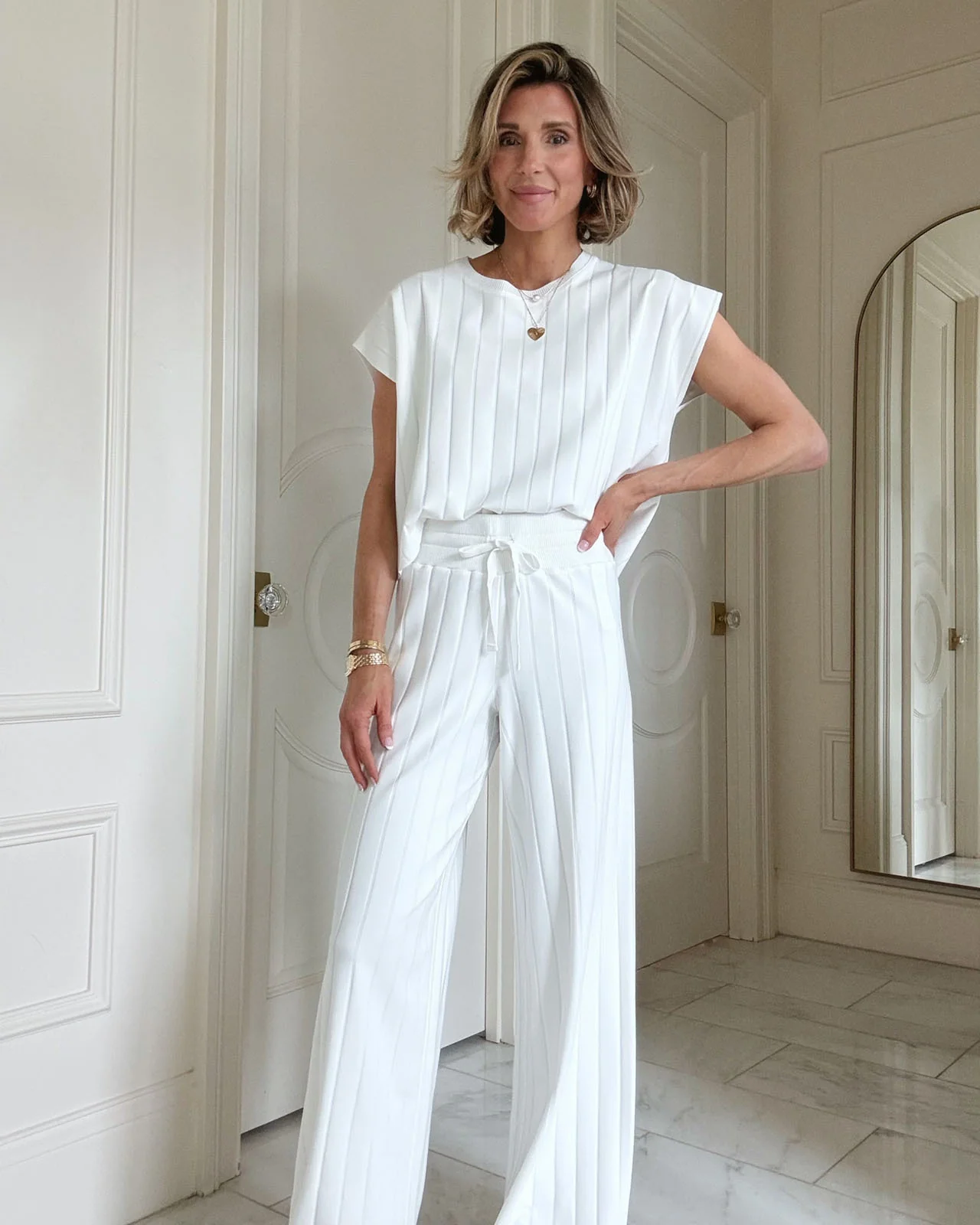 Splendid x @Cellajaneblog Wide Rib Pant