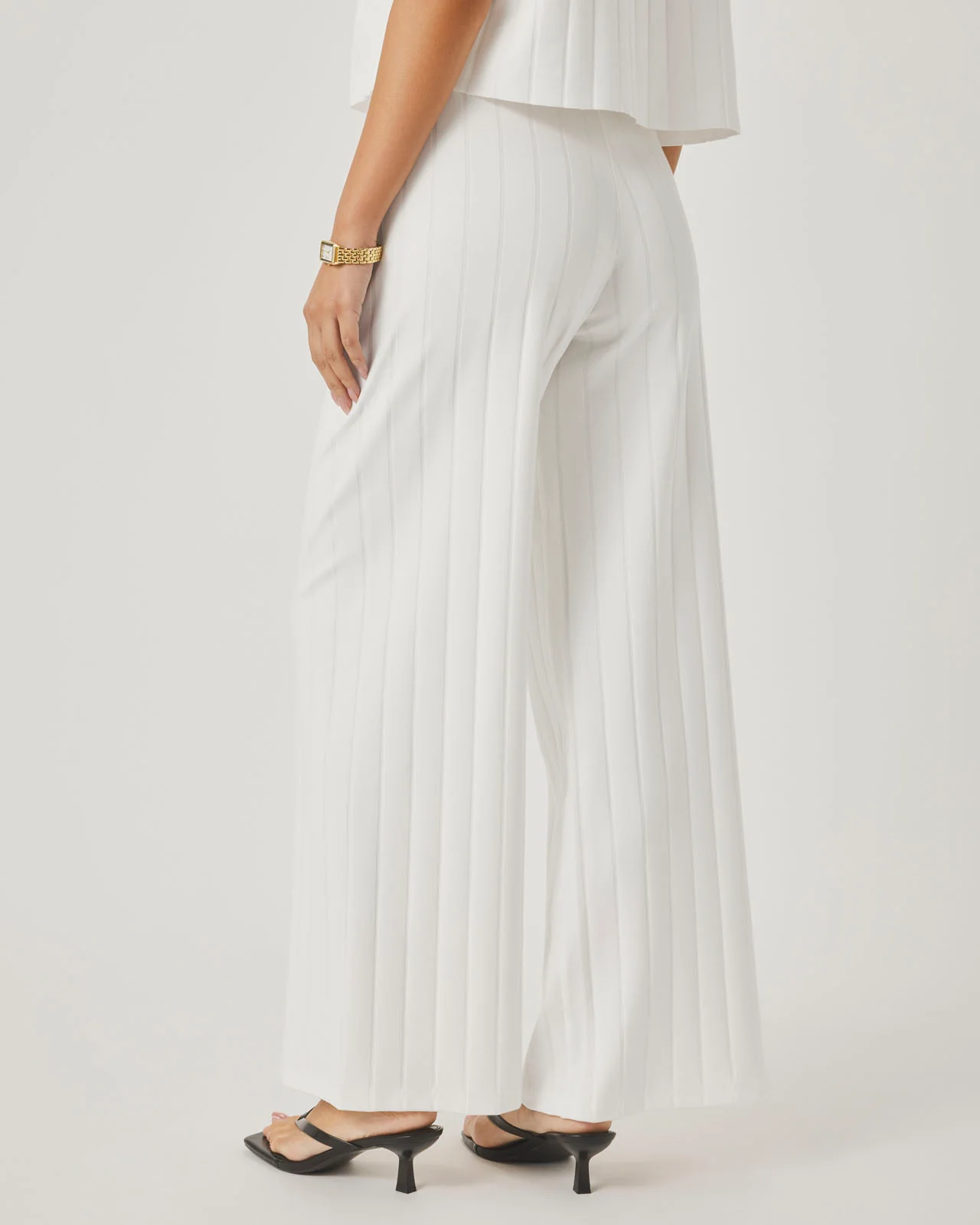 Splendid x @Cellajaneblog Wide Rib Pant - Image 7