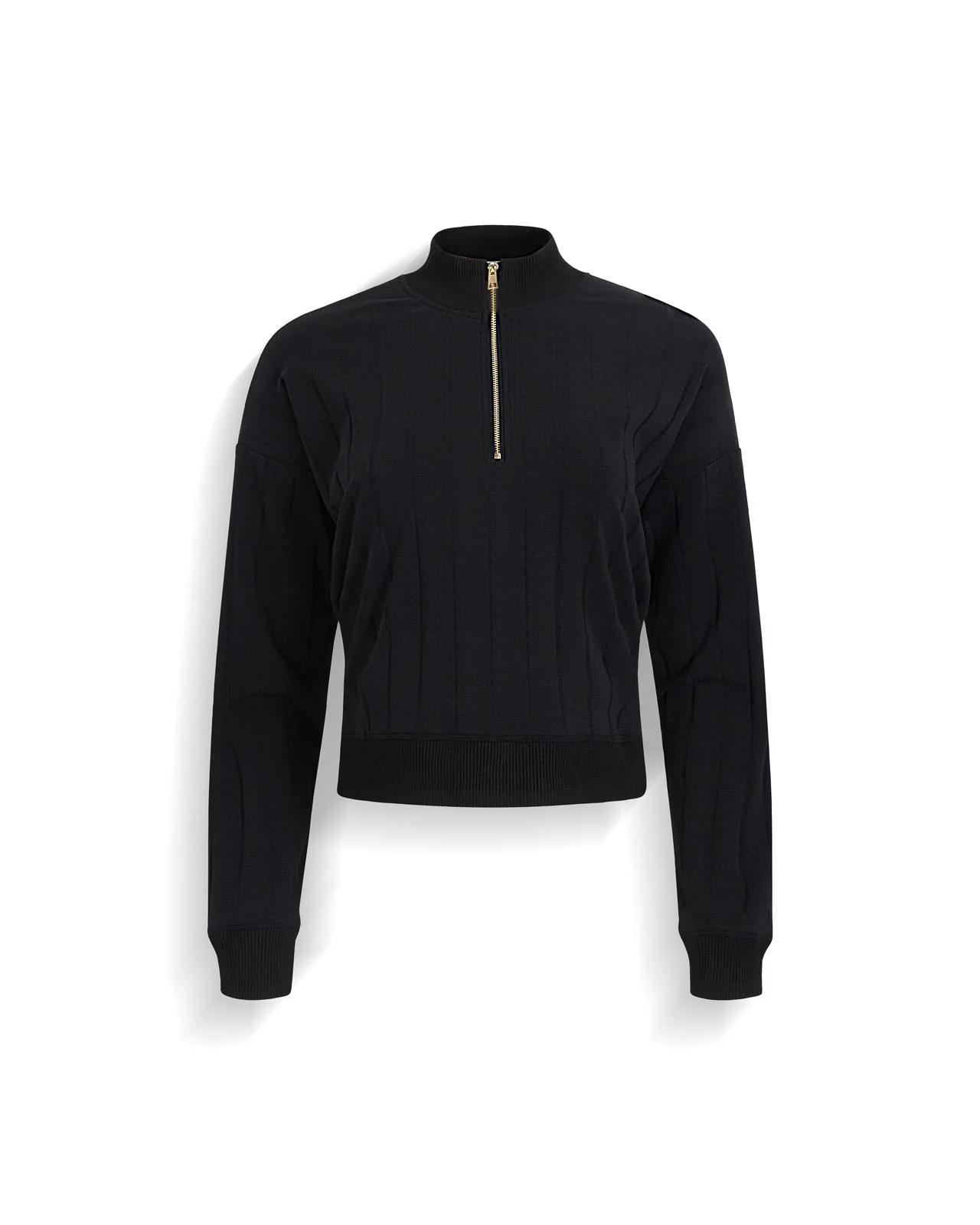 Splendid x @Cellajaneblog Wide Rib Quarter Zip - Image 2