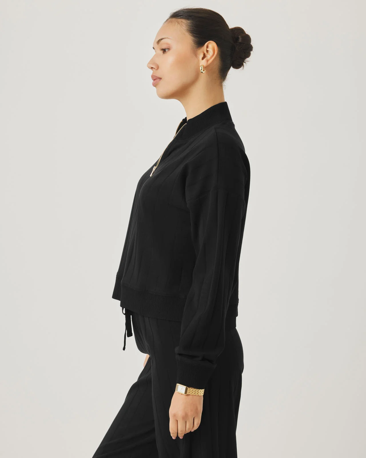 Splendid x @Cellajaneblog Wide Rib Quarter Zip - Image 5