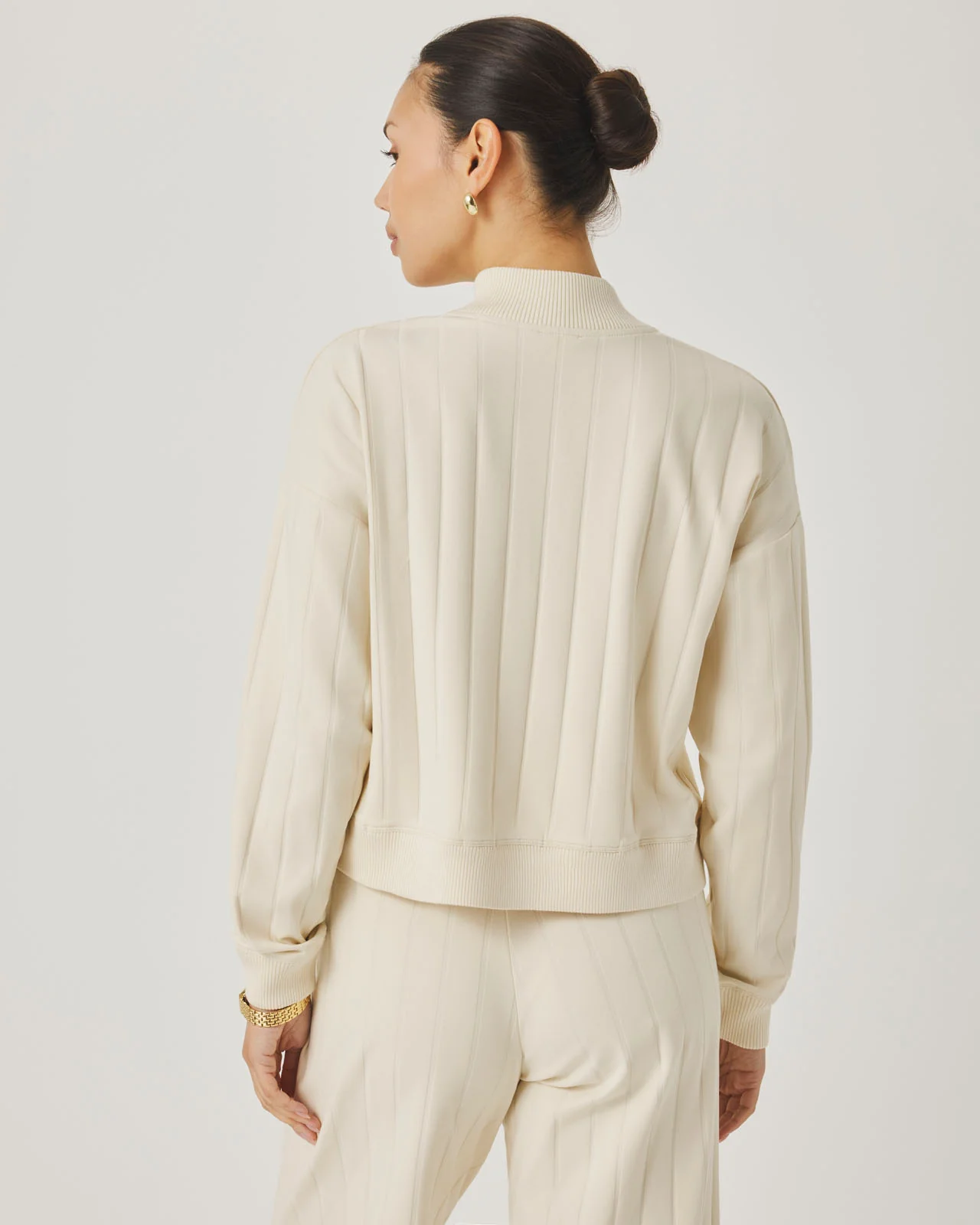 Splendid x @Cellajaneblog Wide Rib Quarter Zip - Image 6