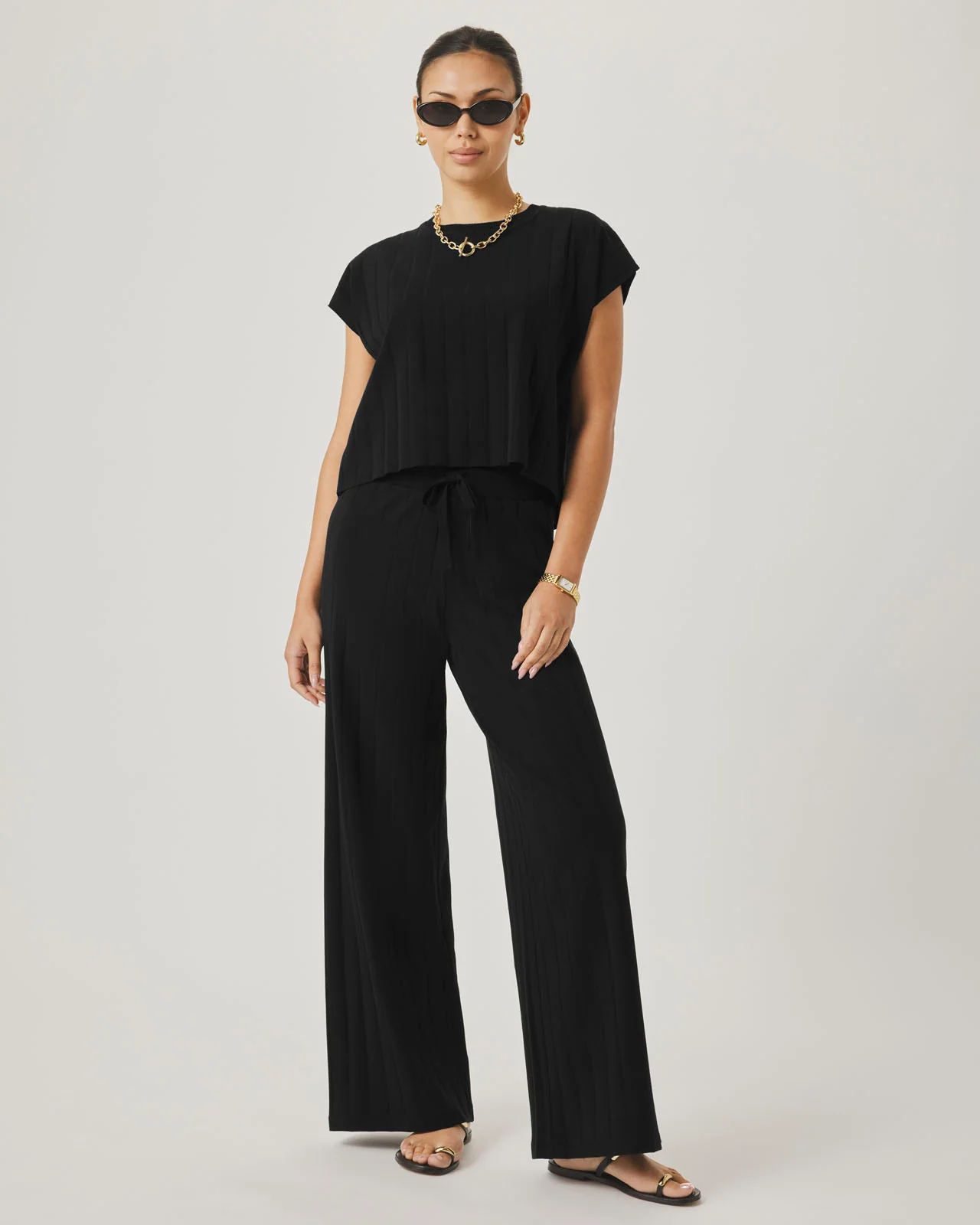 Splendid x @Cellajaneblog Wide Rib Top - Image 3