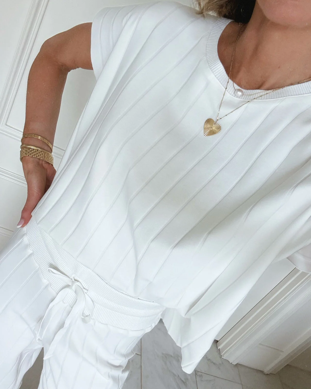 Splendid x @Cellajaneblog Wide Rib Top
