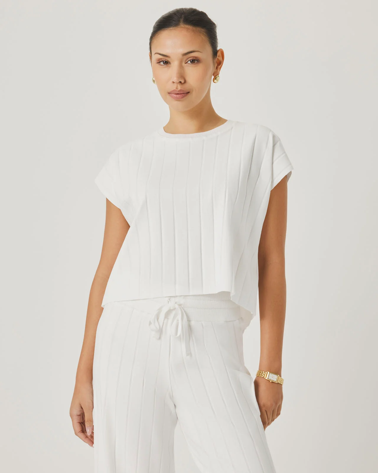 Splendid x @Cellajaneblog Wide Rib Top - Image 3