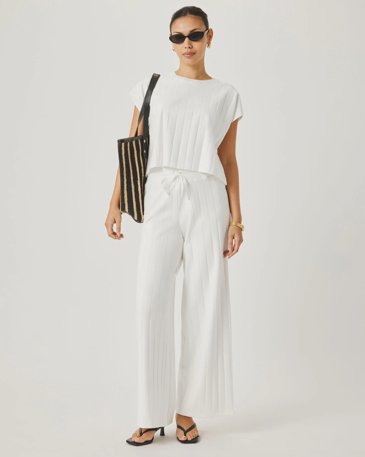 Splendid x @Cellajaneblog Wide Rib Top - Image 4