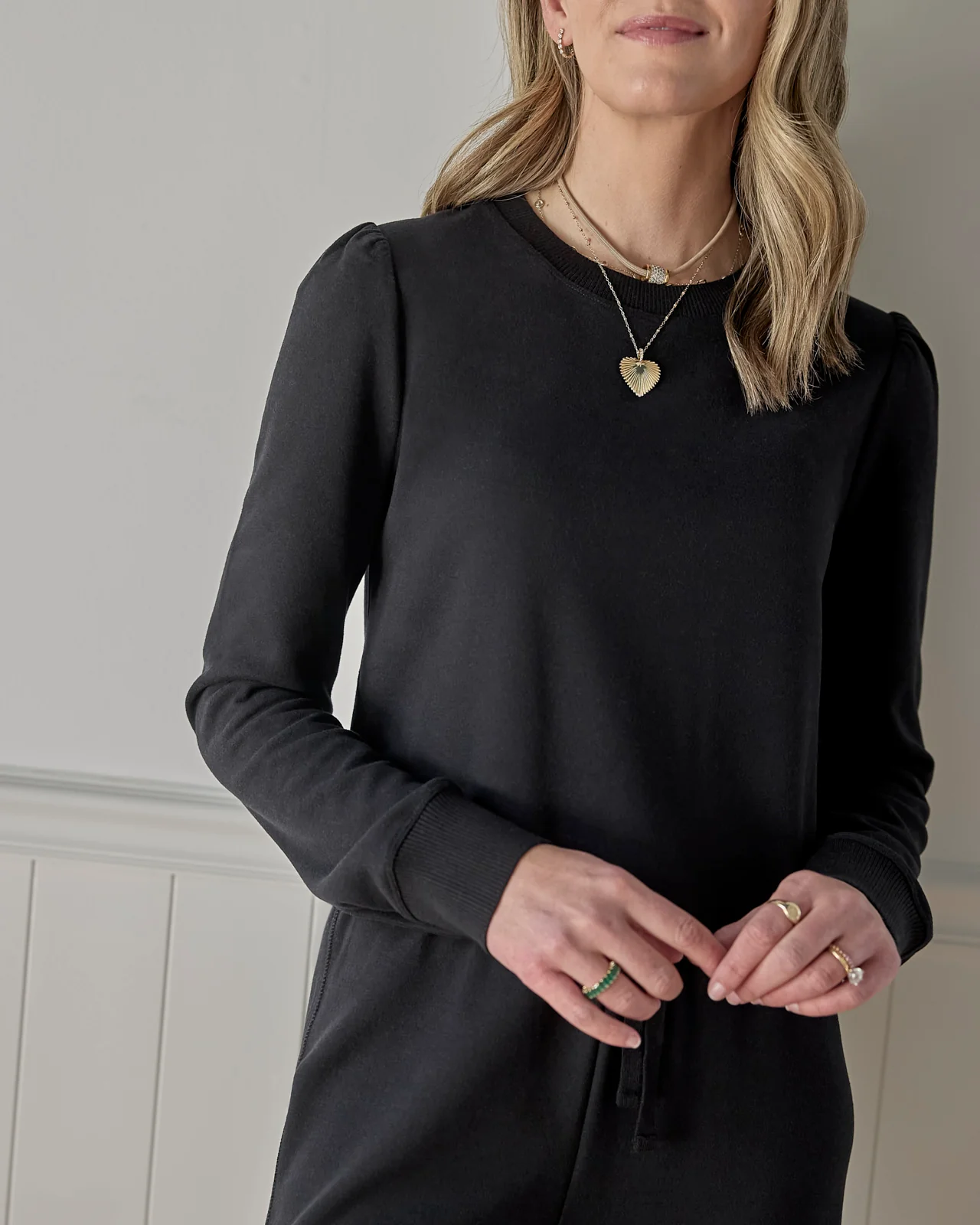 Splendid x Charli Evans Puff Sleeve Top - Image 3