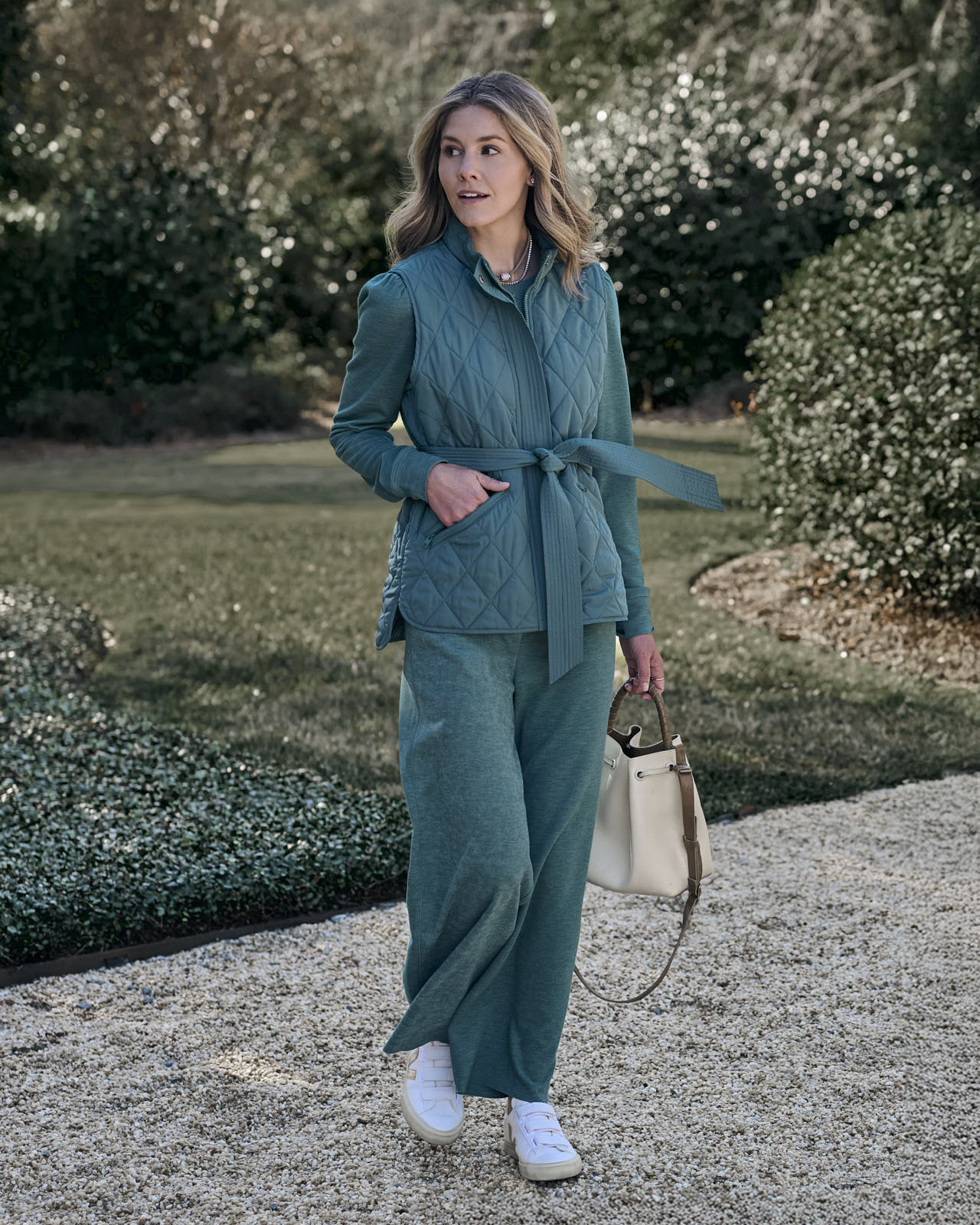 Splendid x Charli Evans Quilted Vest