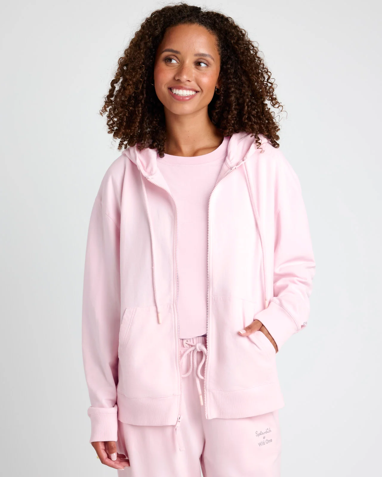 Splendid x Wild One All-Gender Zip-Up Hoodie - Image 12