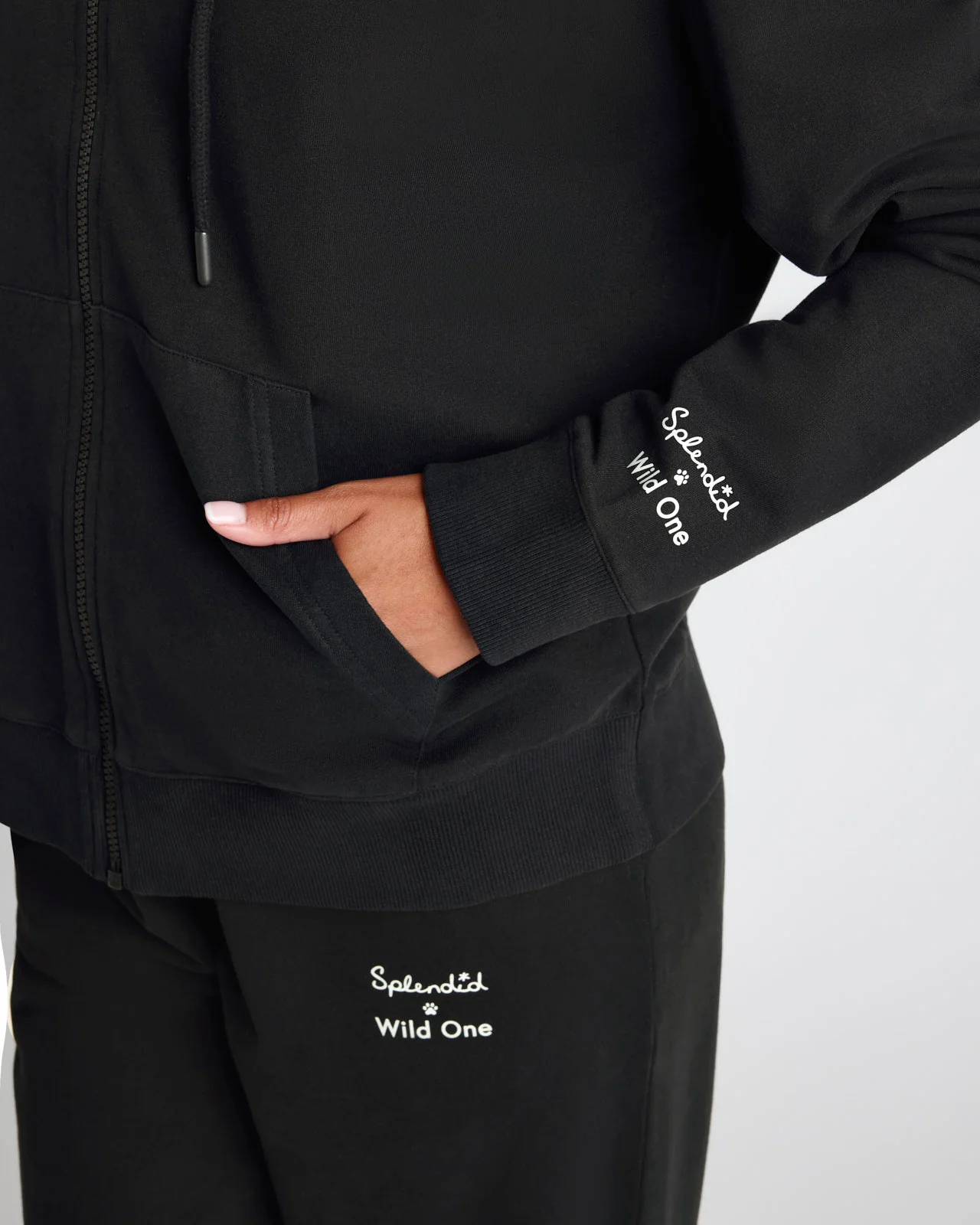 Splendid x Wild One All-Gender Zip-Up Hoodie - Image 24