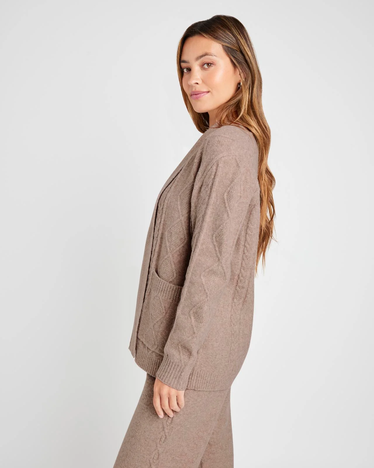 Stassi Cable Cardigan - Image 11
