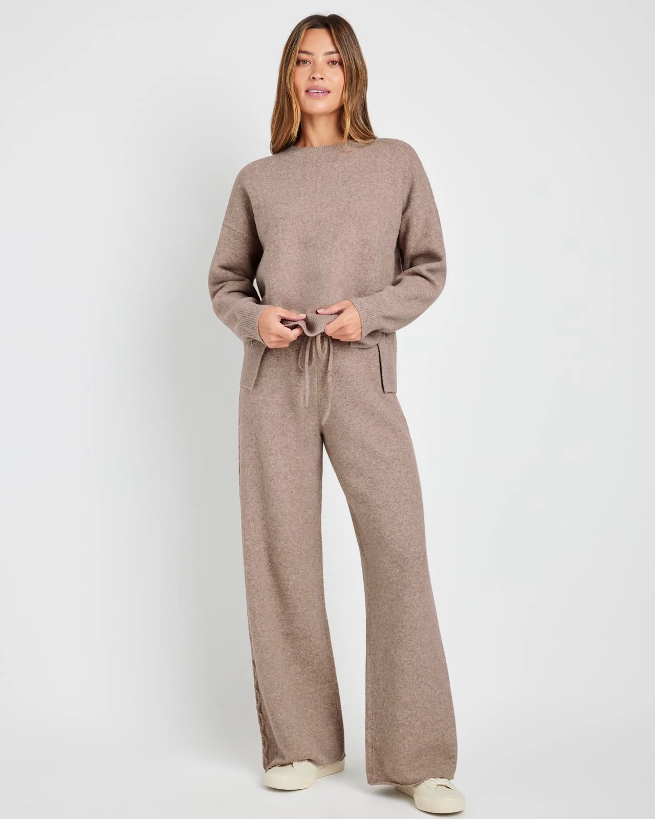 Stassi Cable Crew Sweater - Image 10