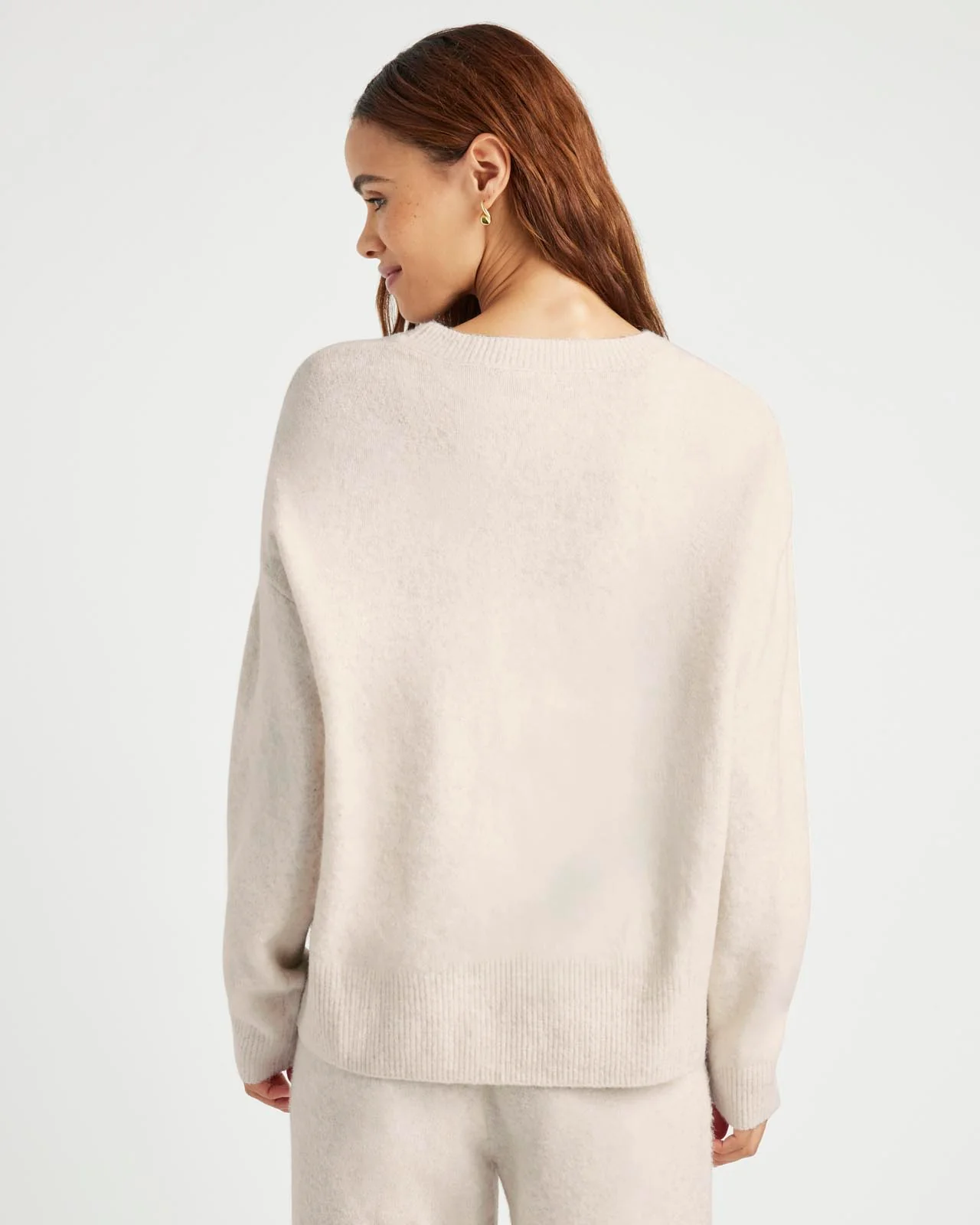 Stassi Cable Crew Sweater - Image 7
