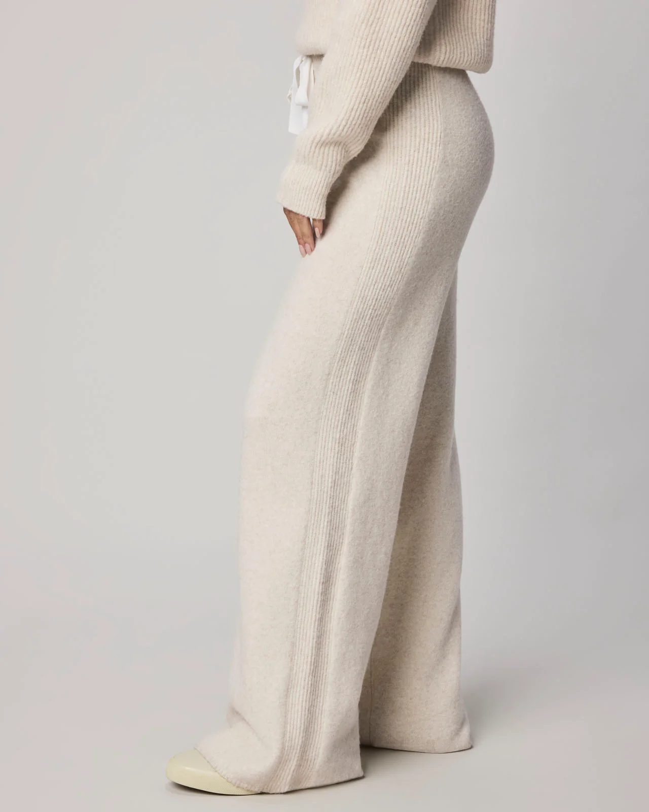 Stassi Satin Tie Sweater Pant - Image 9