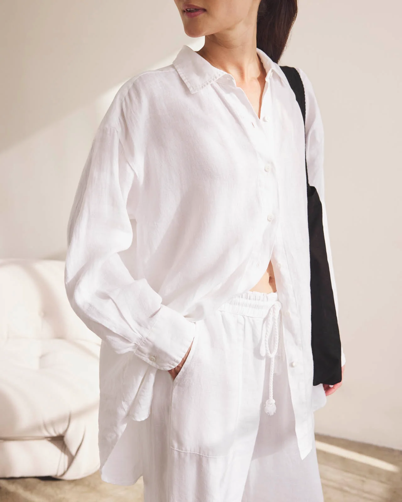 Stella Linen Button Down