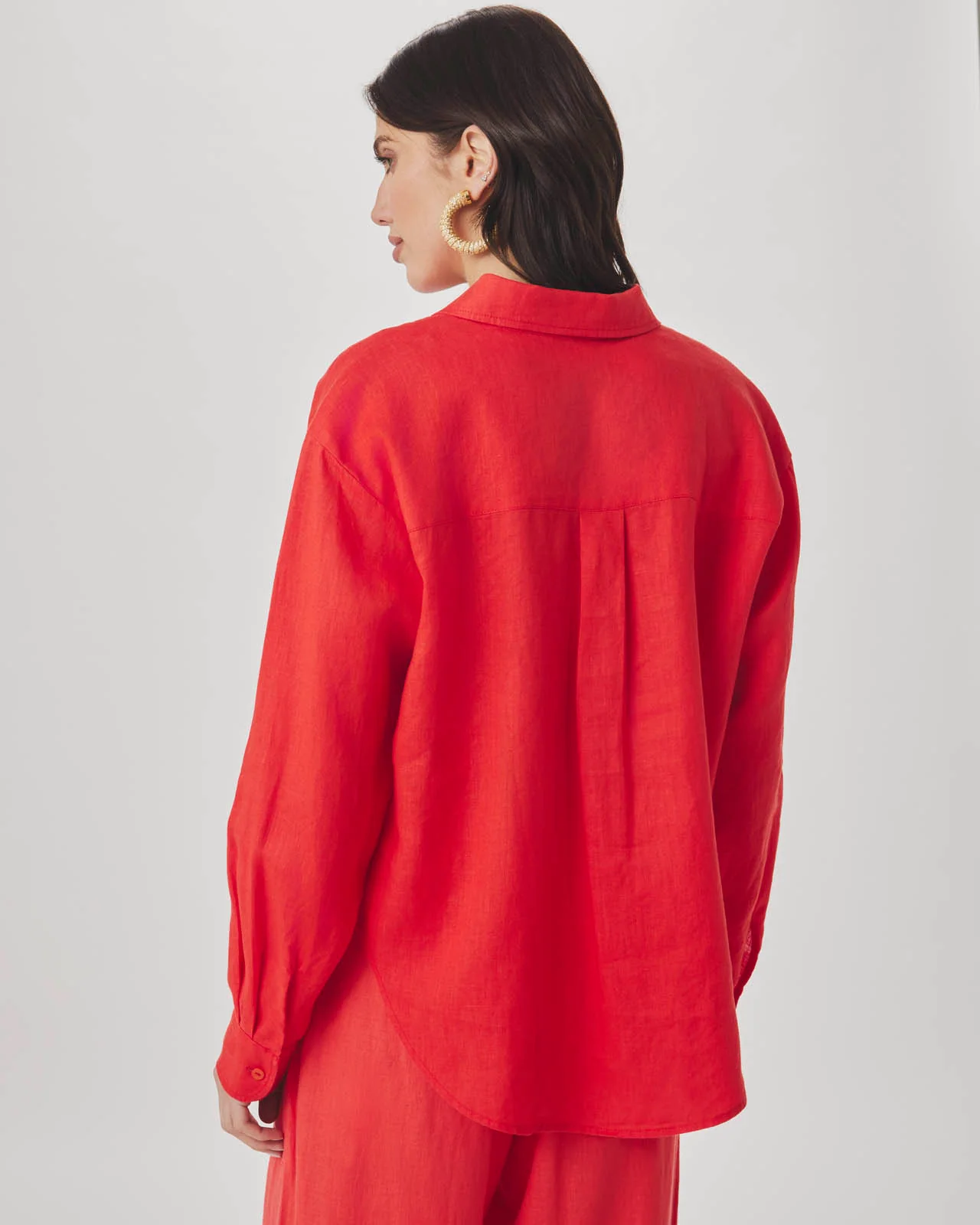Stella Linen Button Down - Image 10