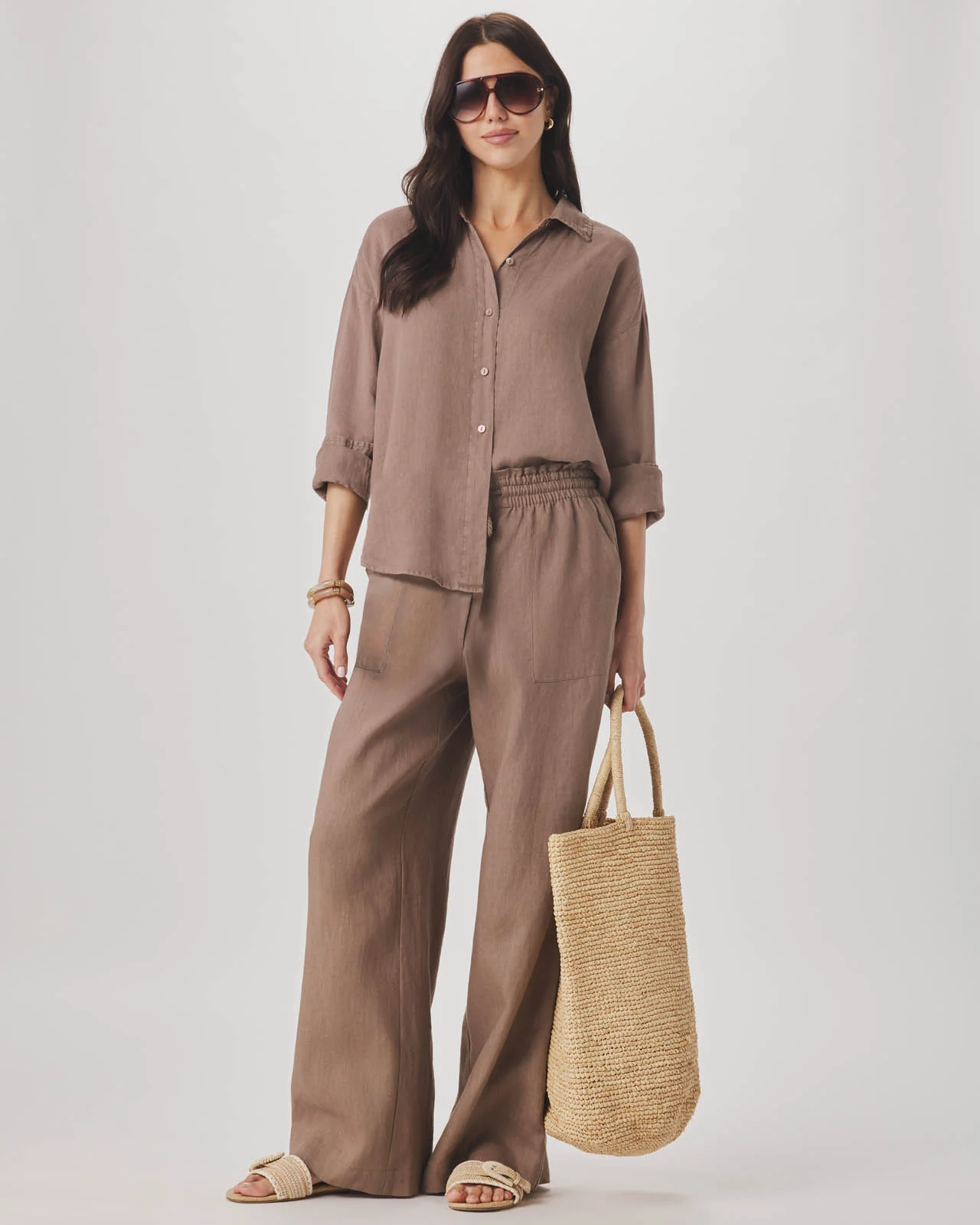Stella Linen Button Down - Image 17