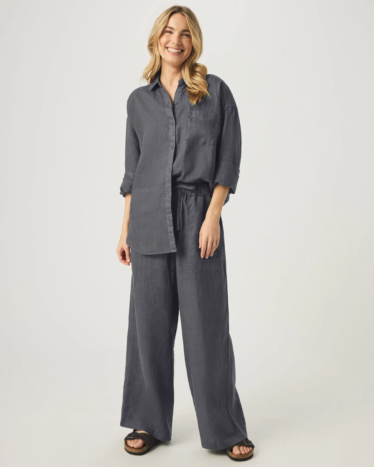 Stella Linen Button Down Shirt - Image 14