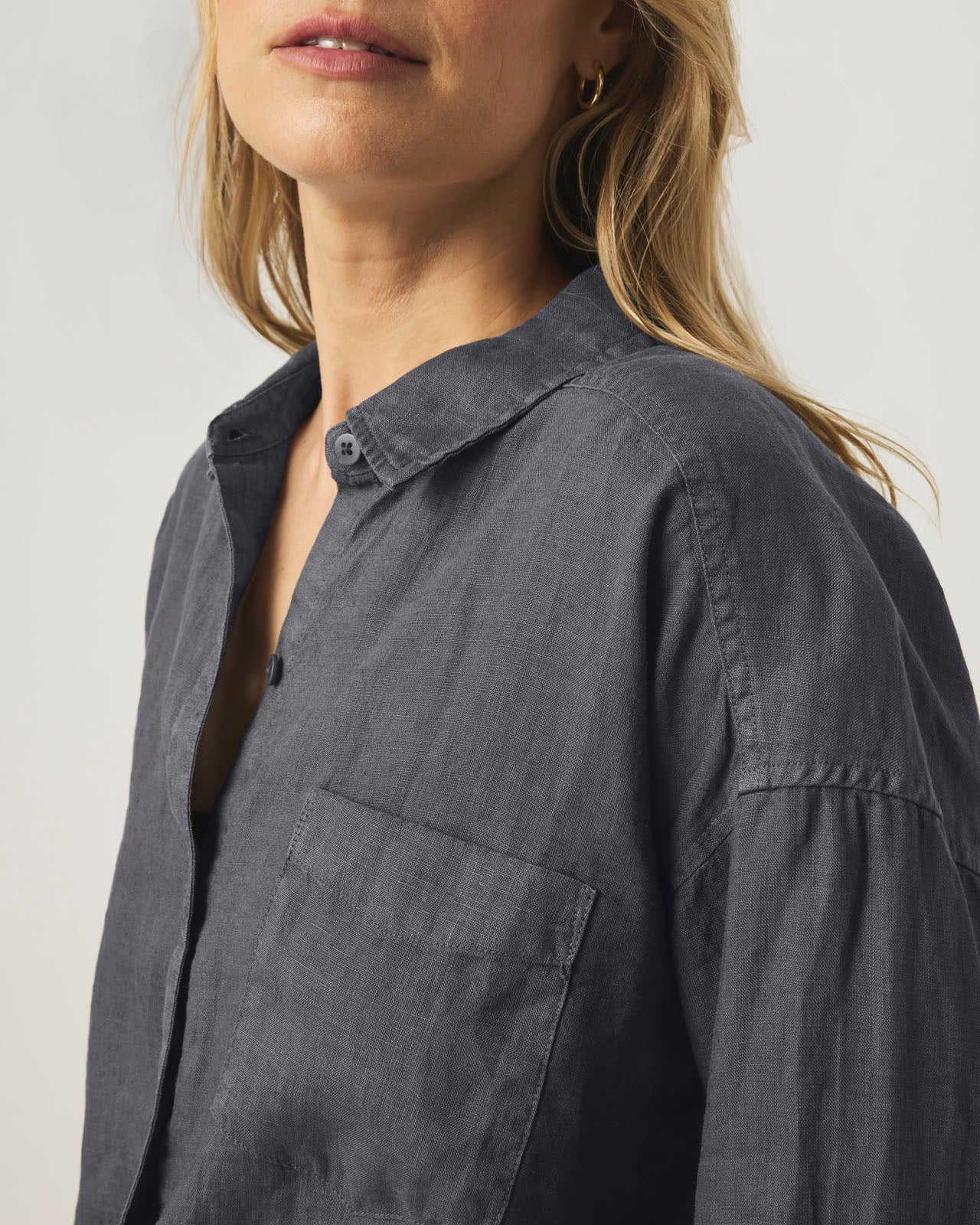 Stella Linen Button Down Shirt - Image 15