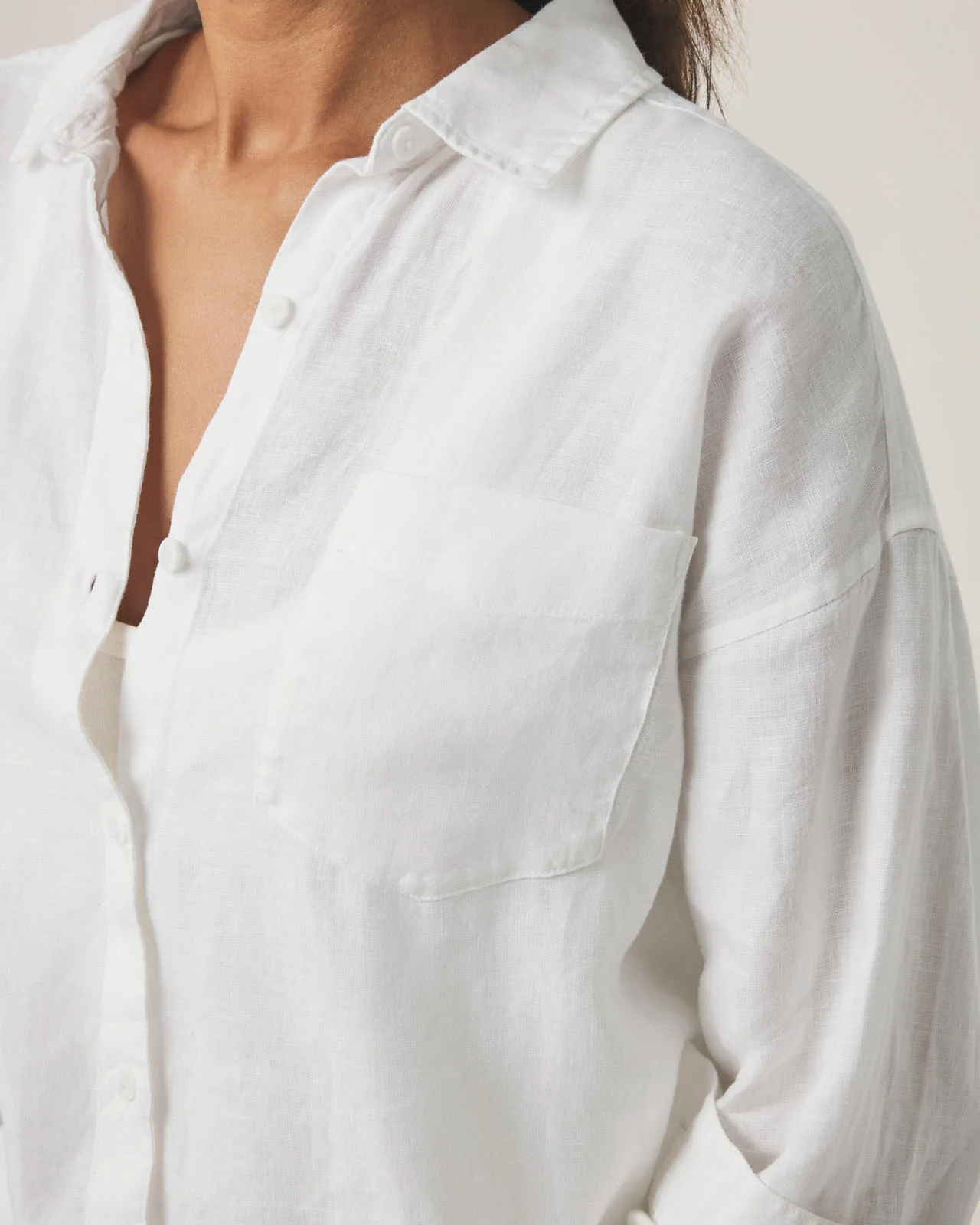 Stella Linen Button Down Shirt - Image 17