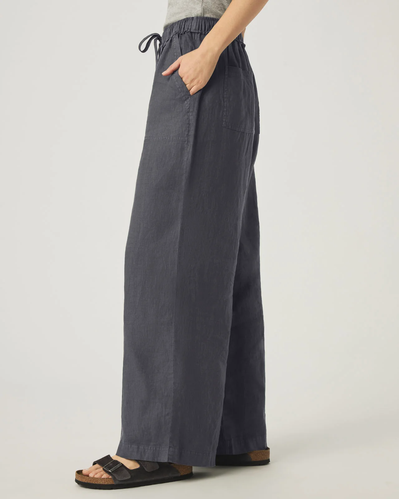 Stella Linen Full Length Pant - Image 13