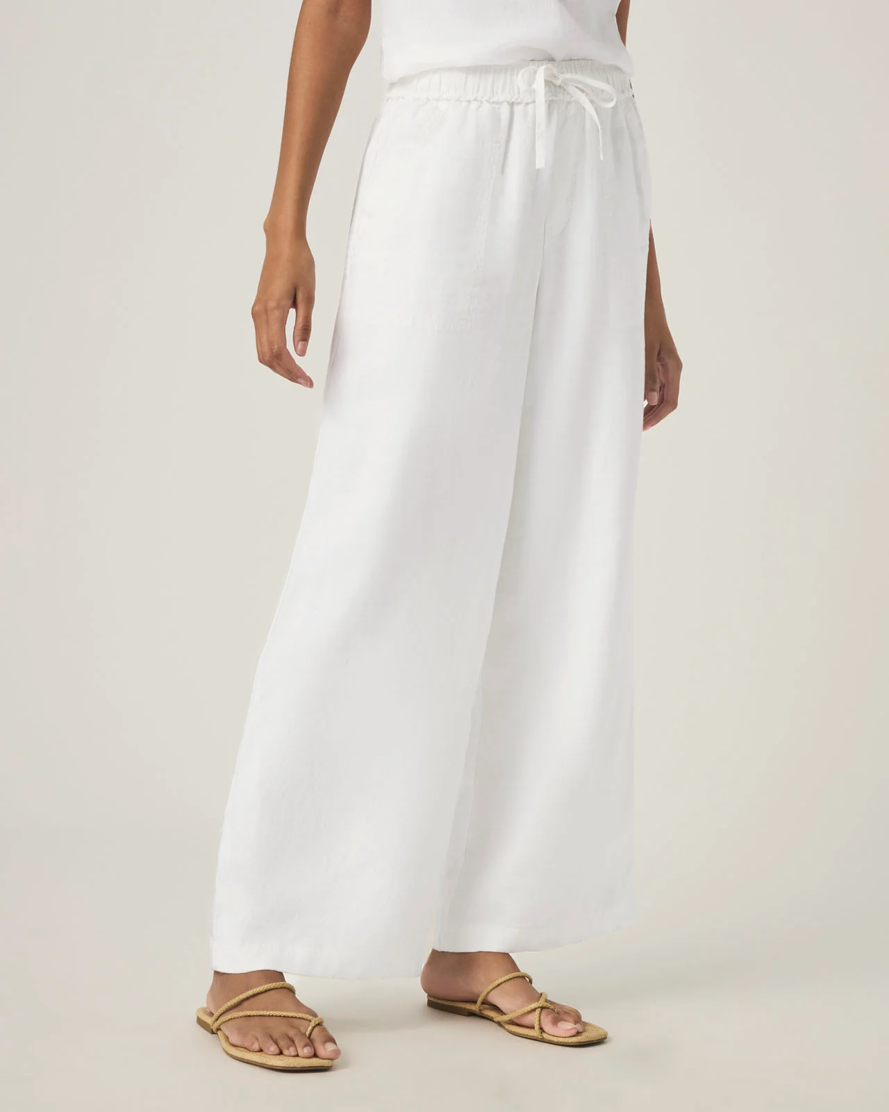 Stella Linen Full Length Pant - Image 16