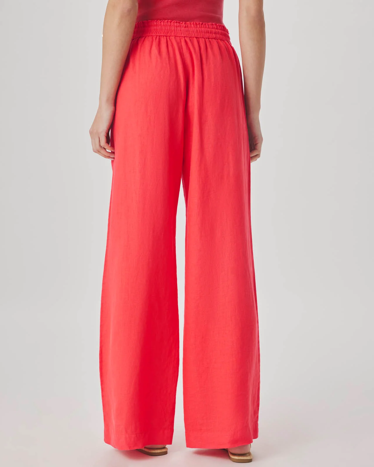 Stella Linen Paperbag Pant - Image 11