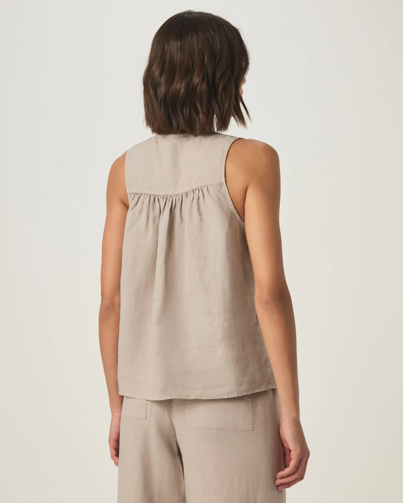 Stella Linen Tank - Image 4