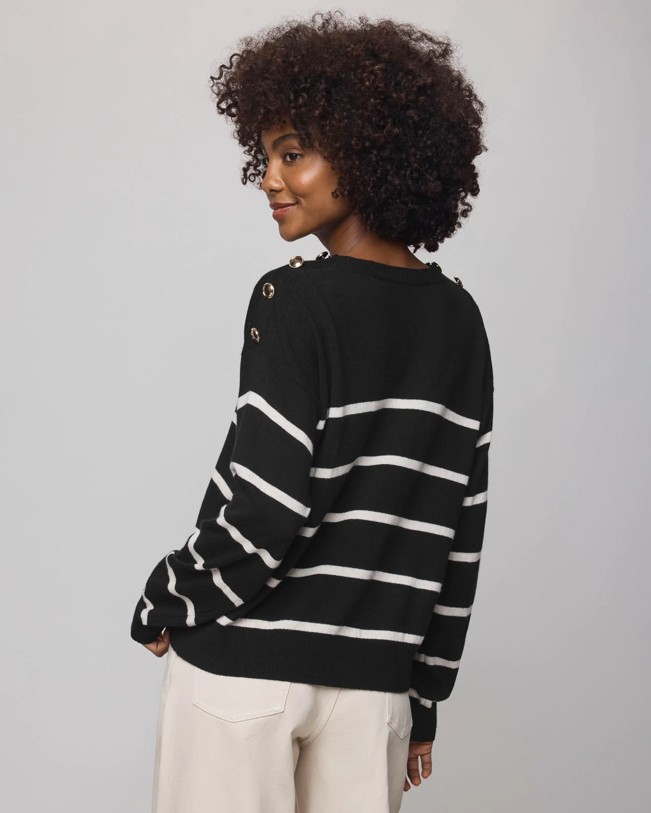 Stephanie Stripe Sweater - Image 5