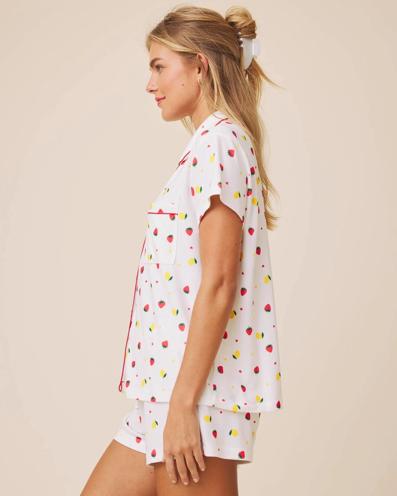 Strawberry Lemonade Flora Pillowsoft Short Set - Image 4