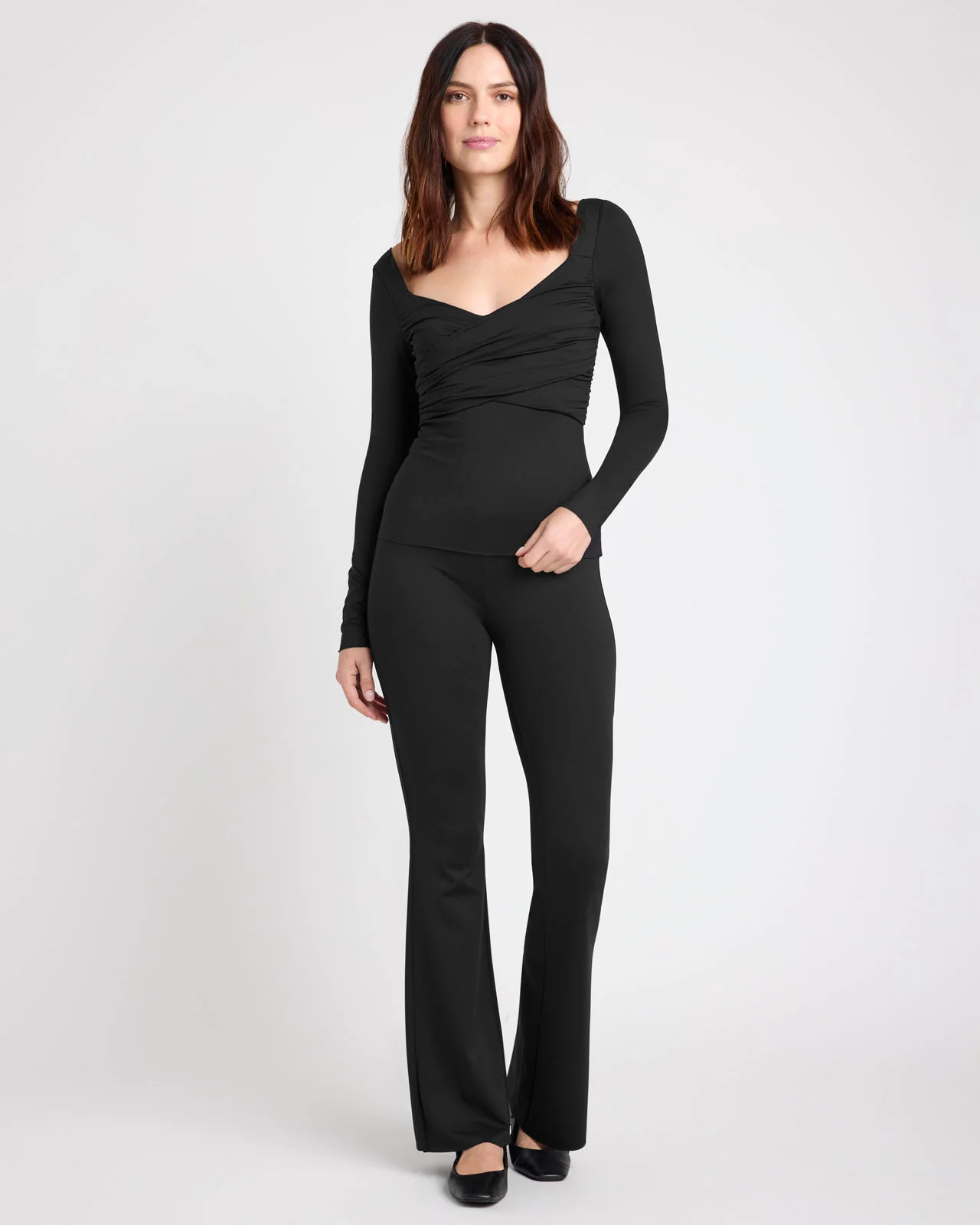 Stretch Nylon LYR Twist Top - Image 12