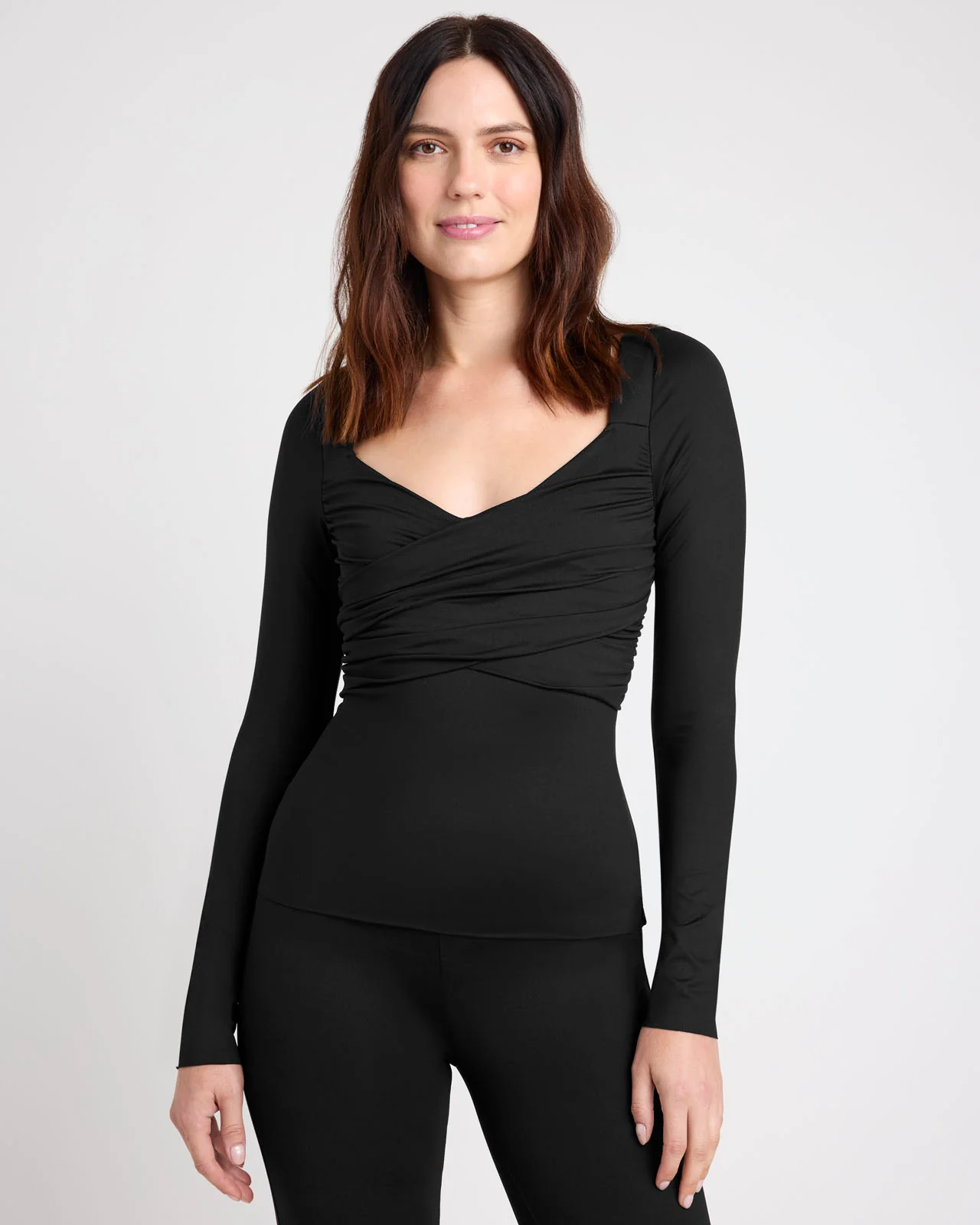 Stretch Nylon LYR Twist Top - Image 13
