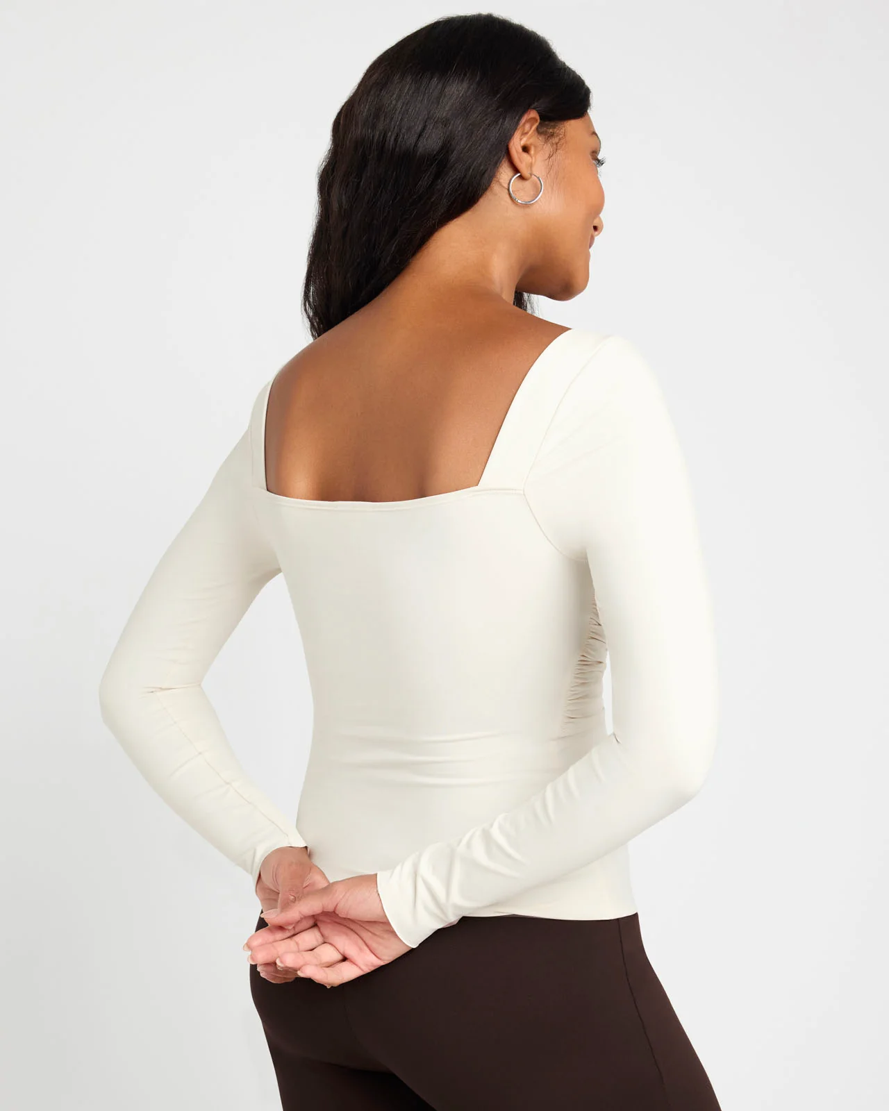 Stretch Nylon LYR Twist Top - Image 19