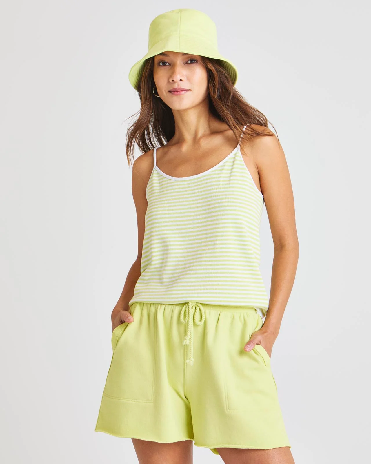 Stripe Beach Sweater Tank - Image 10