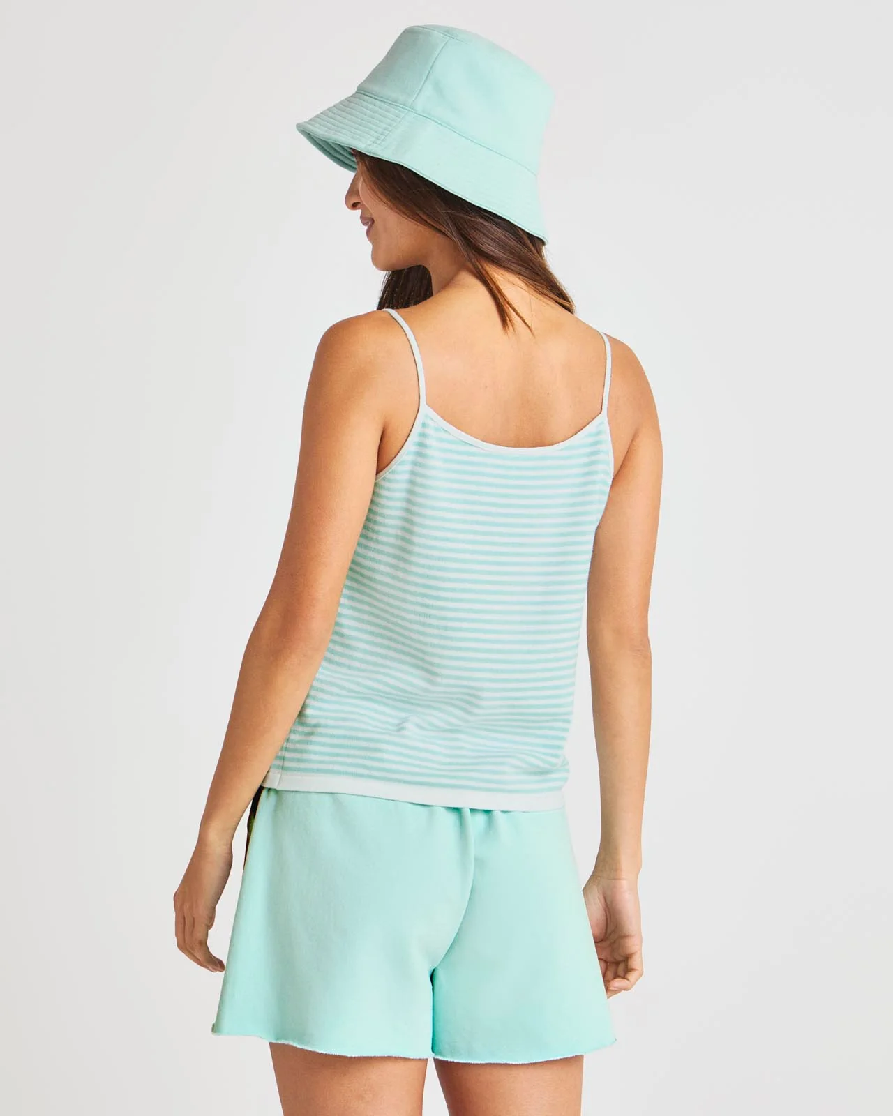 Stripe Beach Sweater Tank - Image 15