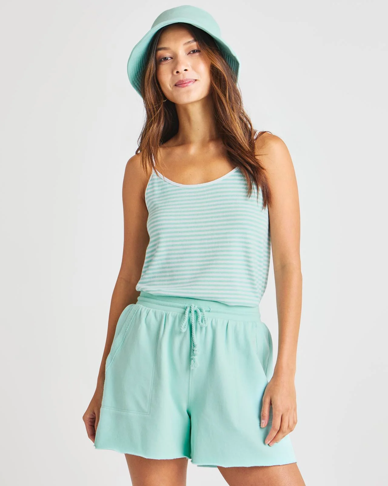 Stripe Beach Sweater Tank - Image 17