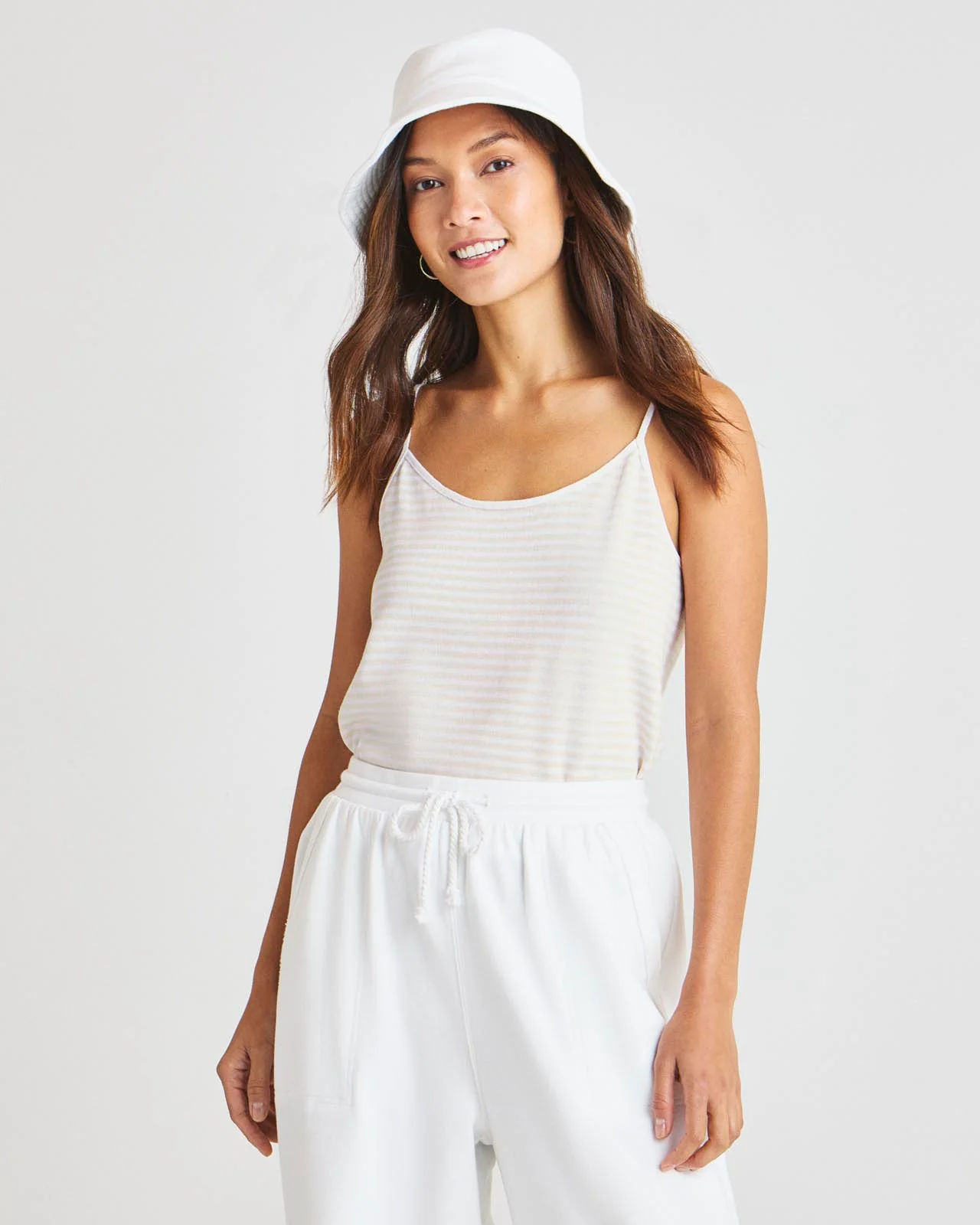 Stripe Beach Sweater Tank - Image 3
