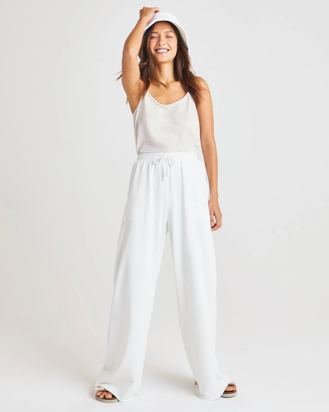 Stripe Beach Sweater Tank - Image 4