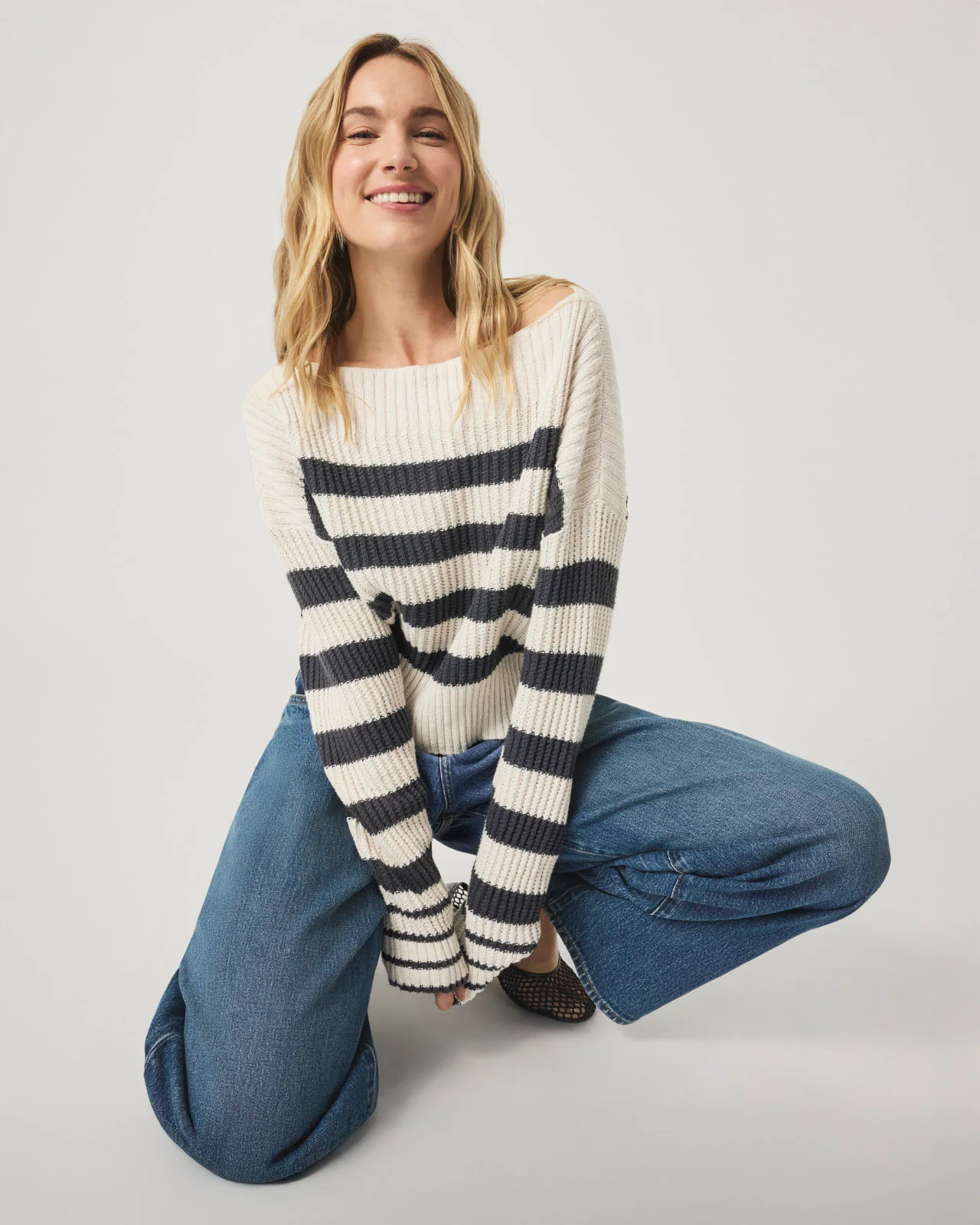 Striped Olivia Sweater - Image 2